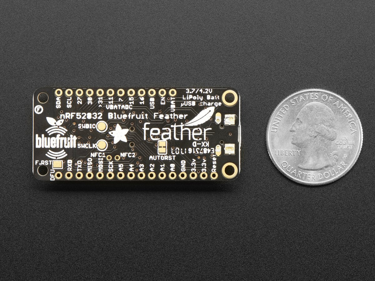 Adafruit Feather Nrf52 Bluefruit Le   Nrf52832