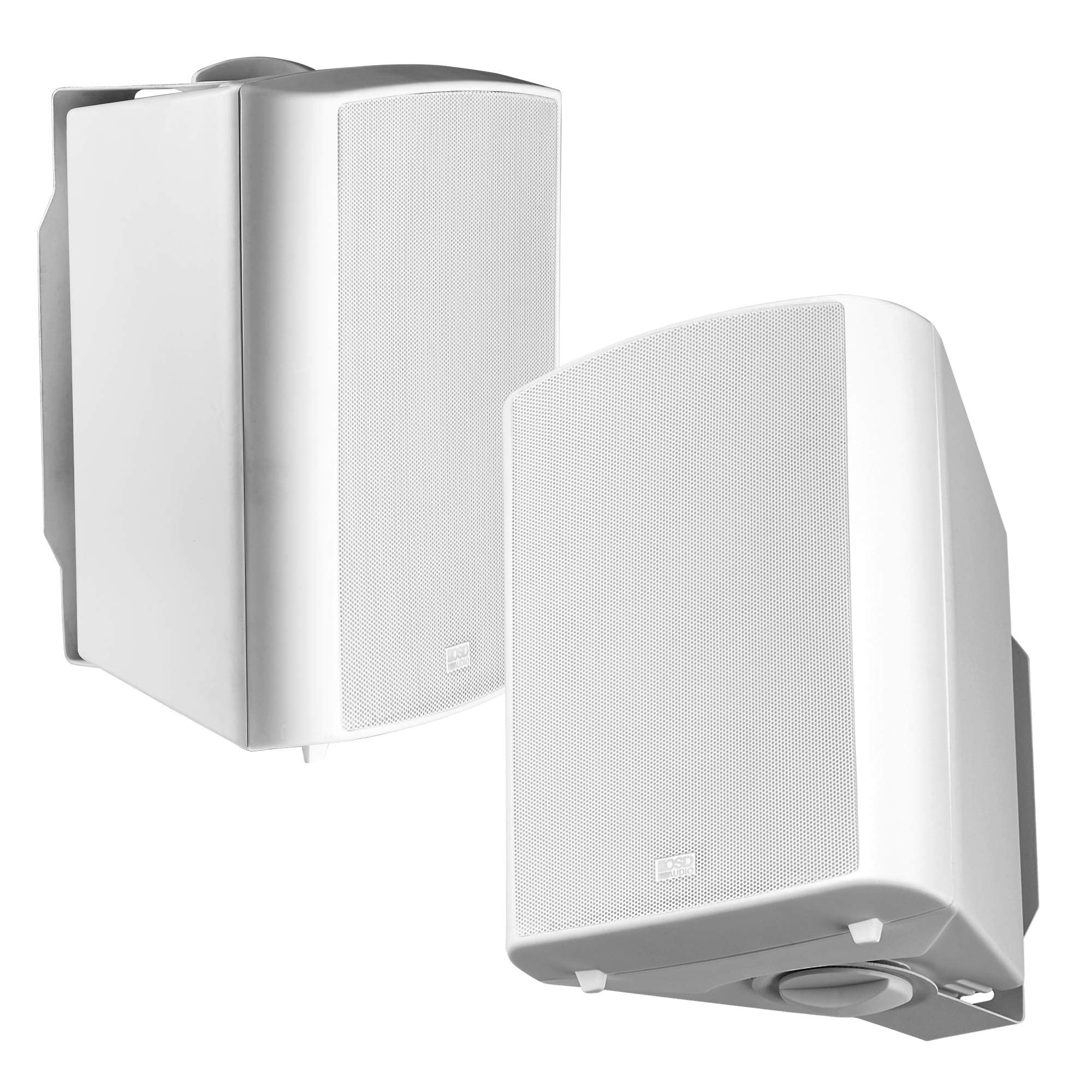 OSD 6.5' Outdoor 70V Patio Speaker Pair, 30W 16W 8W 4W Taps, Weather Proof IP54 Rated, Black   AP640