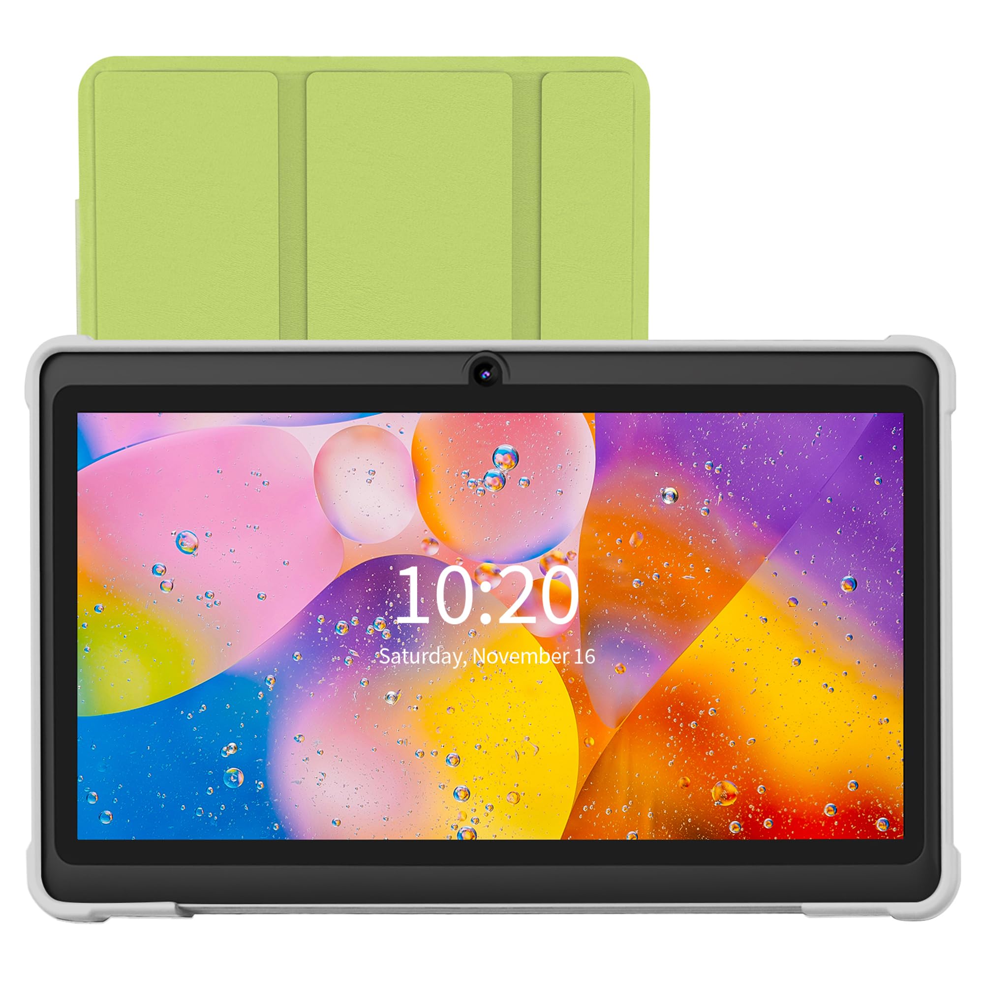 Volentex 7 Inch Tablet With Case, Quad Core Android 11, 32Gb Rom, Wifi 6, Bluetooth, Dual Camera, Usb C Tablet Pc, 7'' Touch Scr