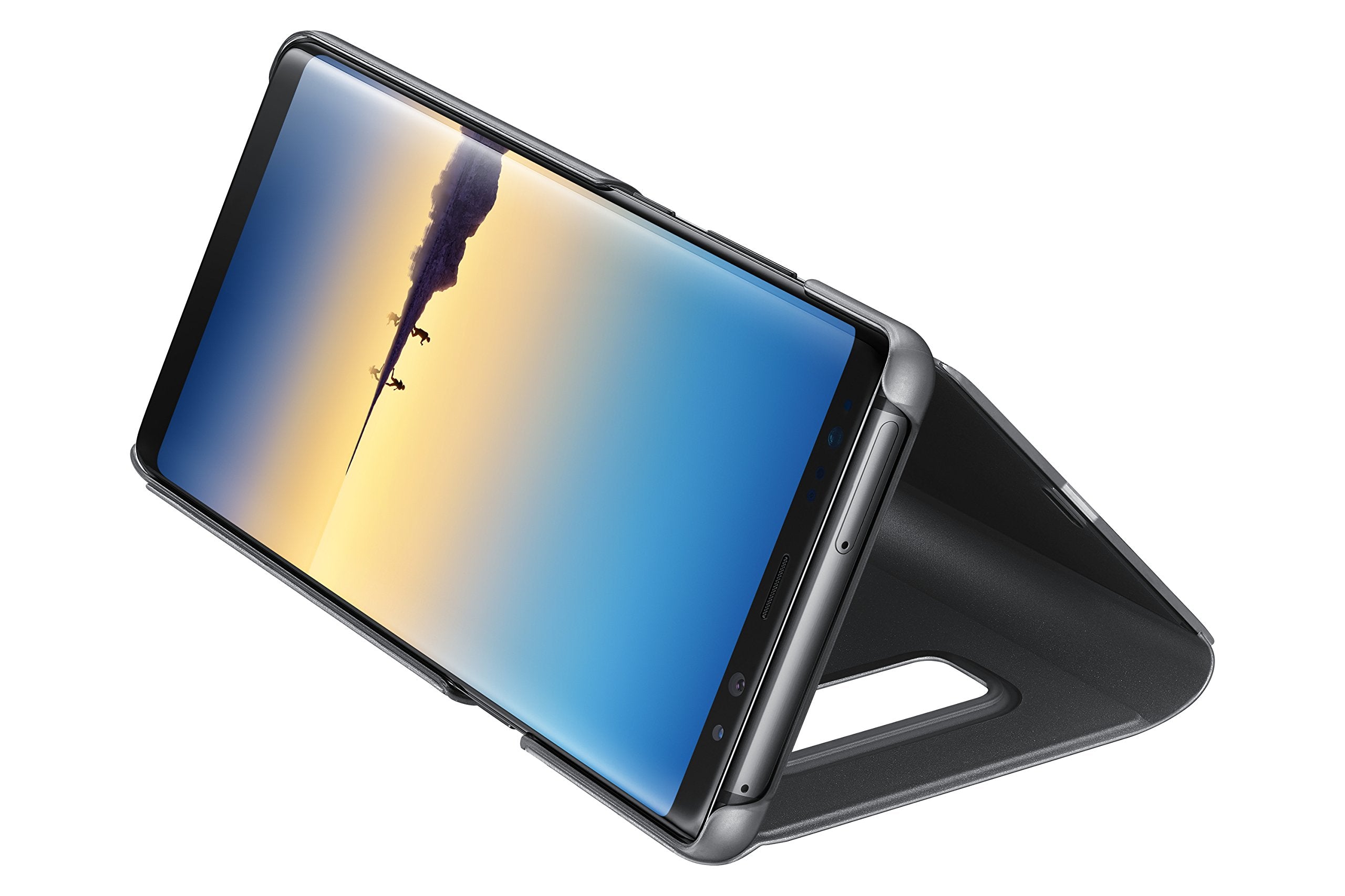 Samsung Ef-Zn950Cbegus Galaxy Note8 S-View Flip Cover With Kickstand, Black