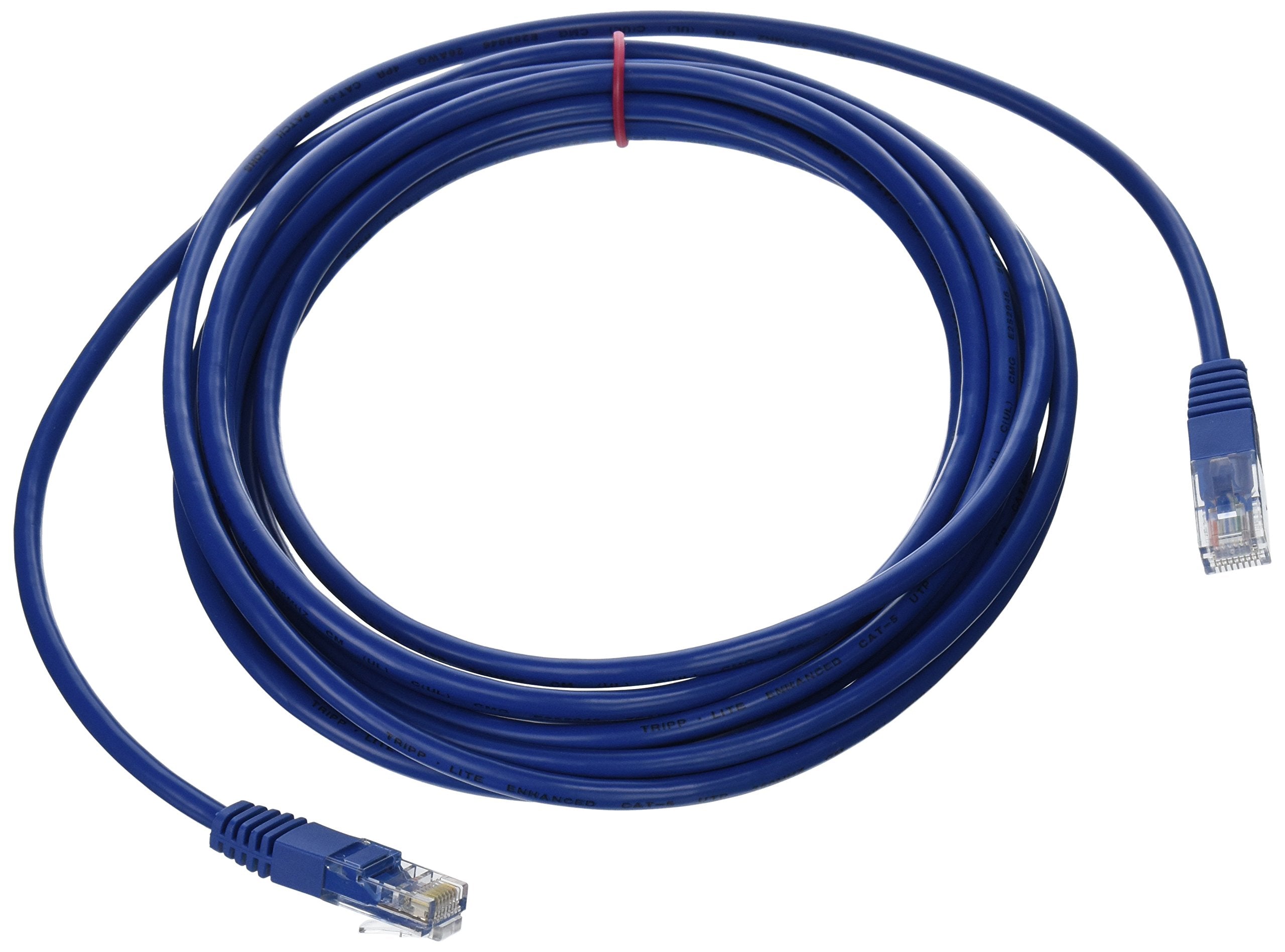 Tripp Lite Cat5e 350MHz Molded Patch Cable (RJ45 M/M)  Blue, 15ft.(N002015BL)