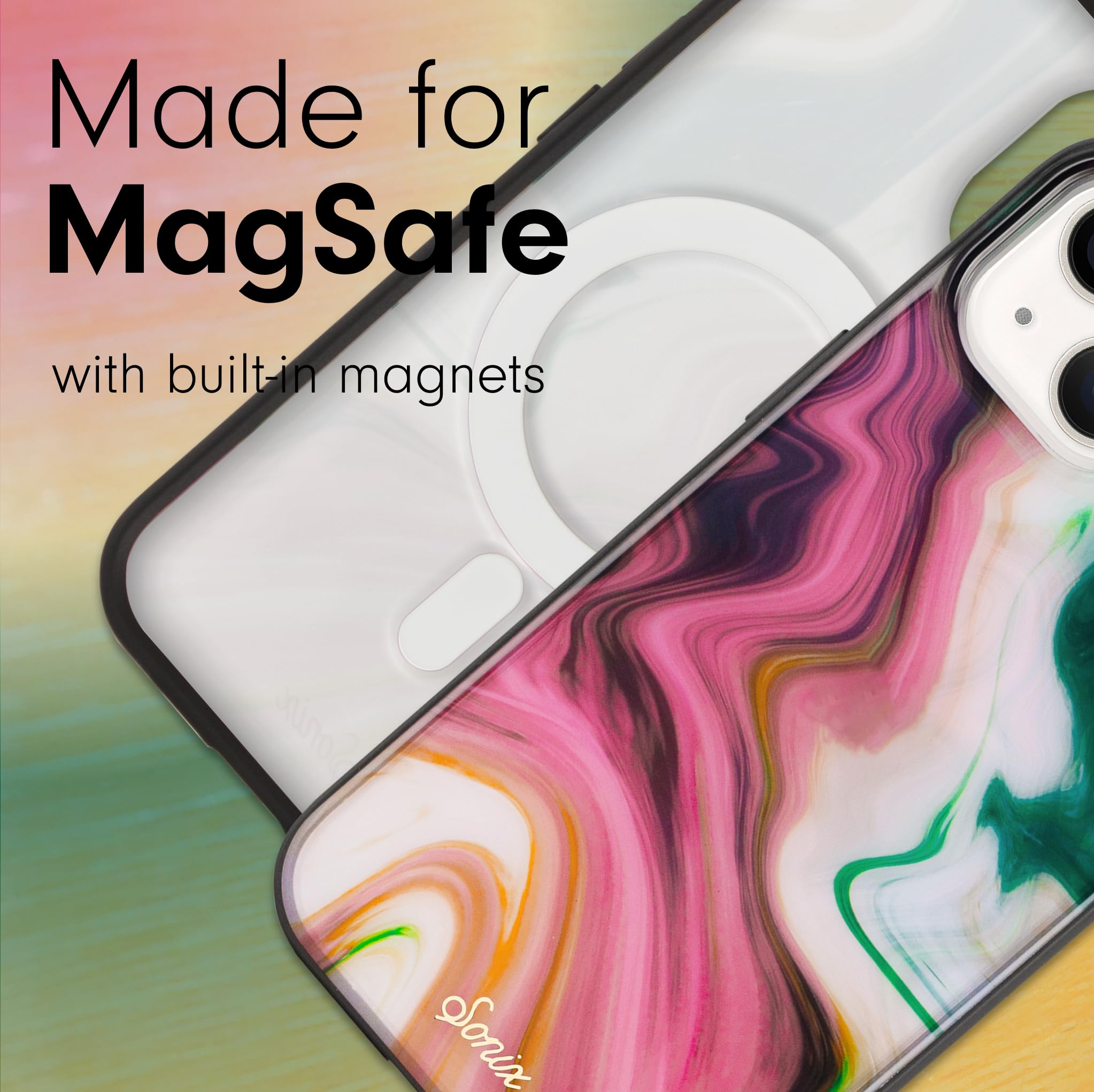 Sonix Case For Iphone 15 Plus, Iphone 14 Plus | Compatible With Magsafe | 10Ft Drop Tested | Agate