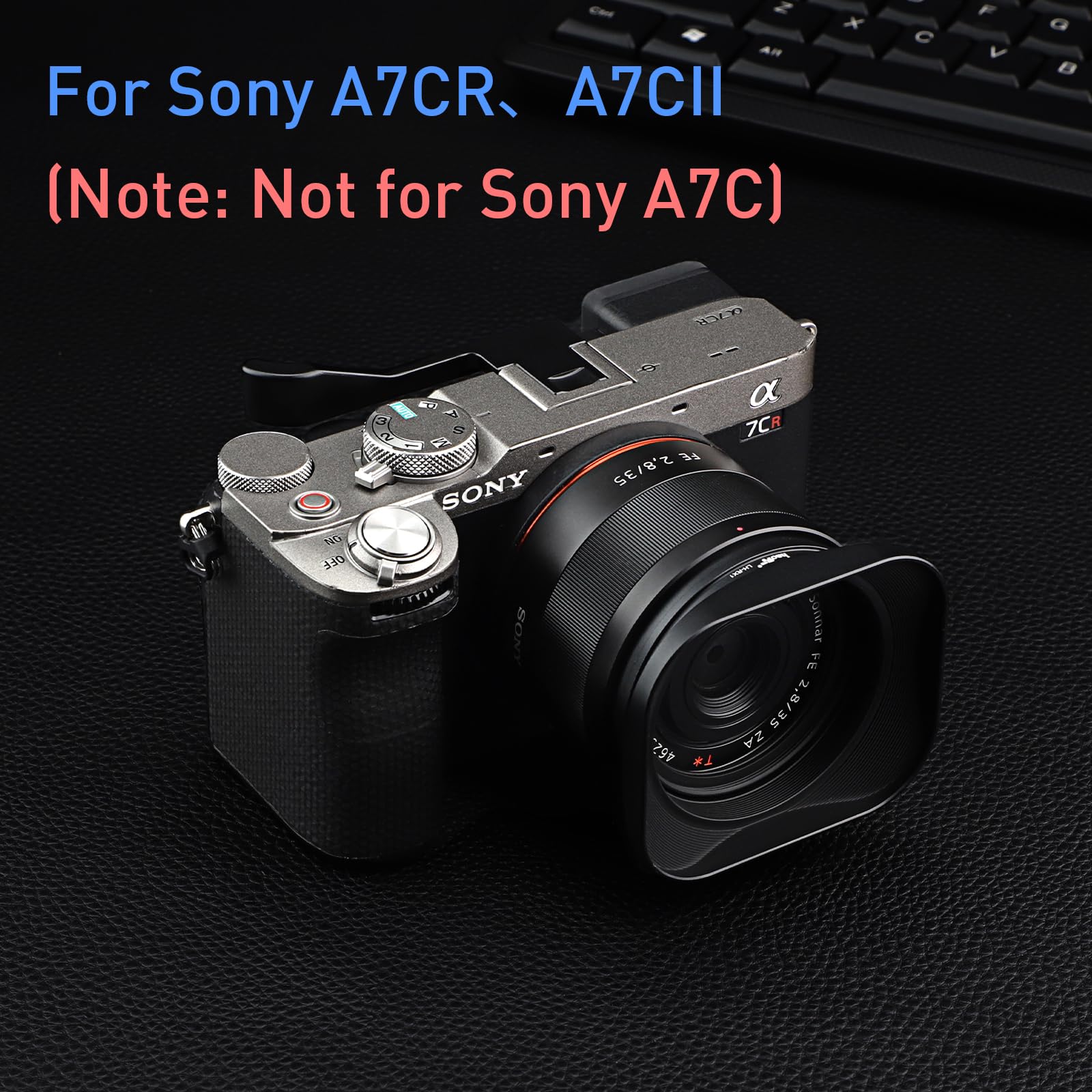 Haoge Metal Thumb Up For Sony A7Cii,A7Cr Alpha 7Cii,Ilce 7Cii,A7Cr Digital Camera Accessories Black Thb A7Cii B Hot Shoe Rest Ha