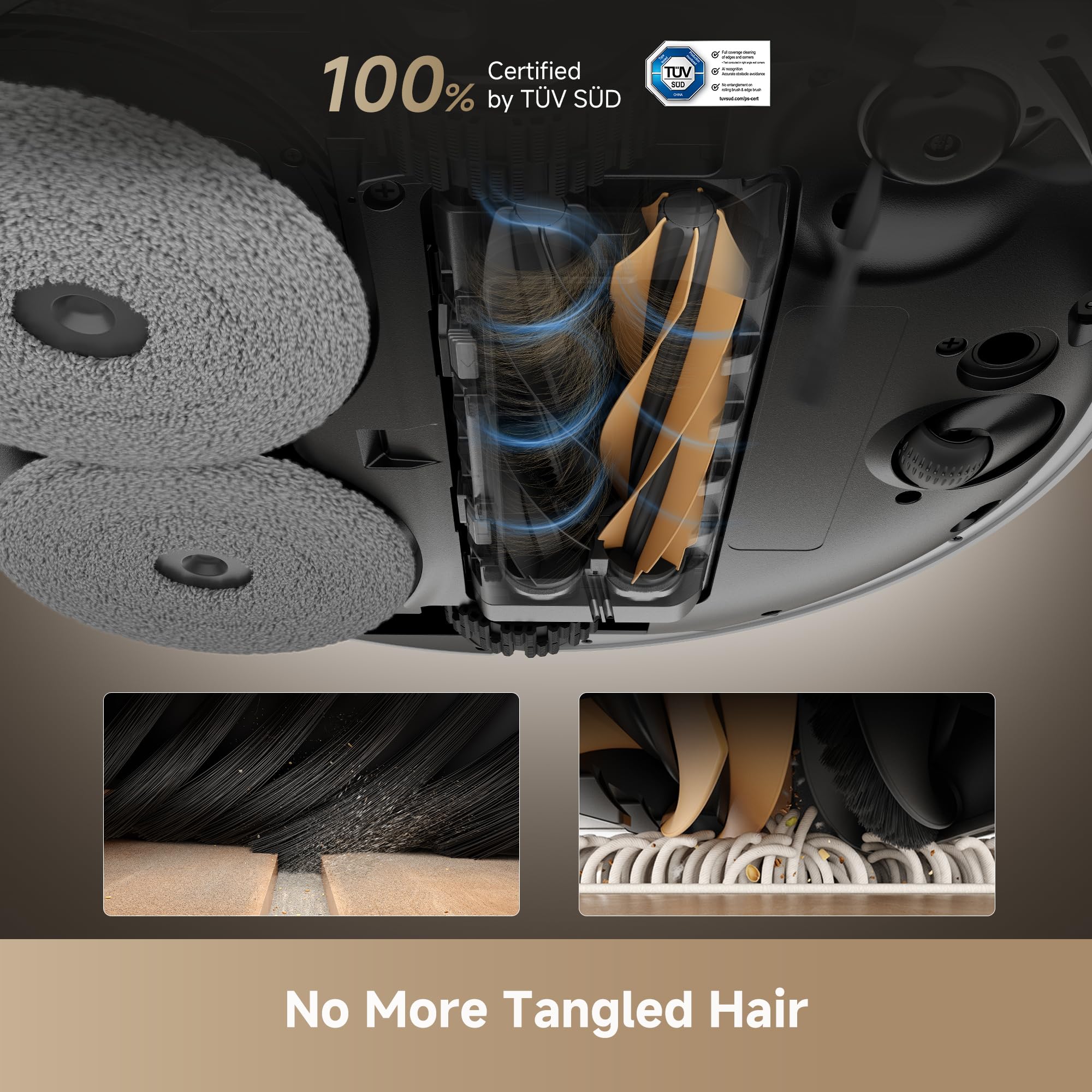 Dreame X50 Ultra White Robot Vacuum And Mop With Auto Empty And Mop Self Cleaning, 20,000Pa Suction, Obstacle Avoidance And 360?