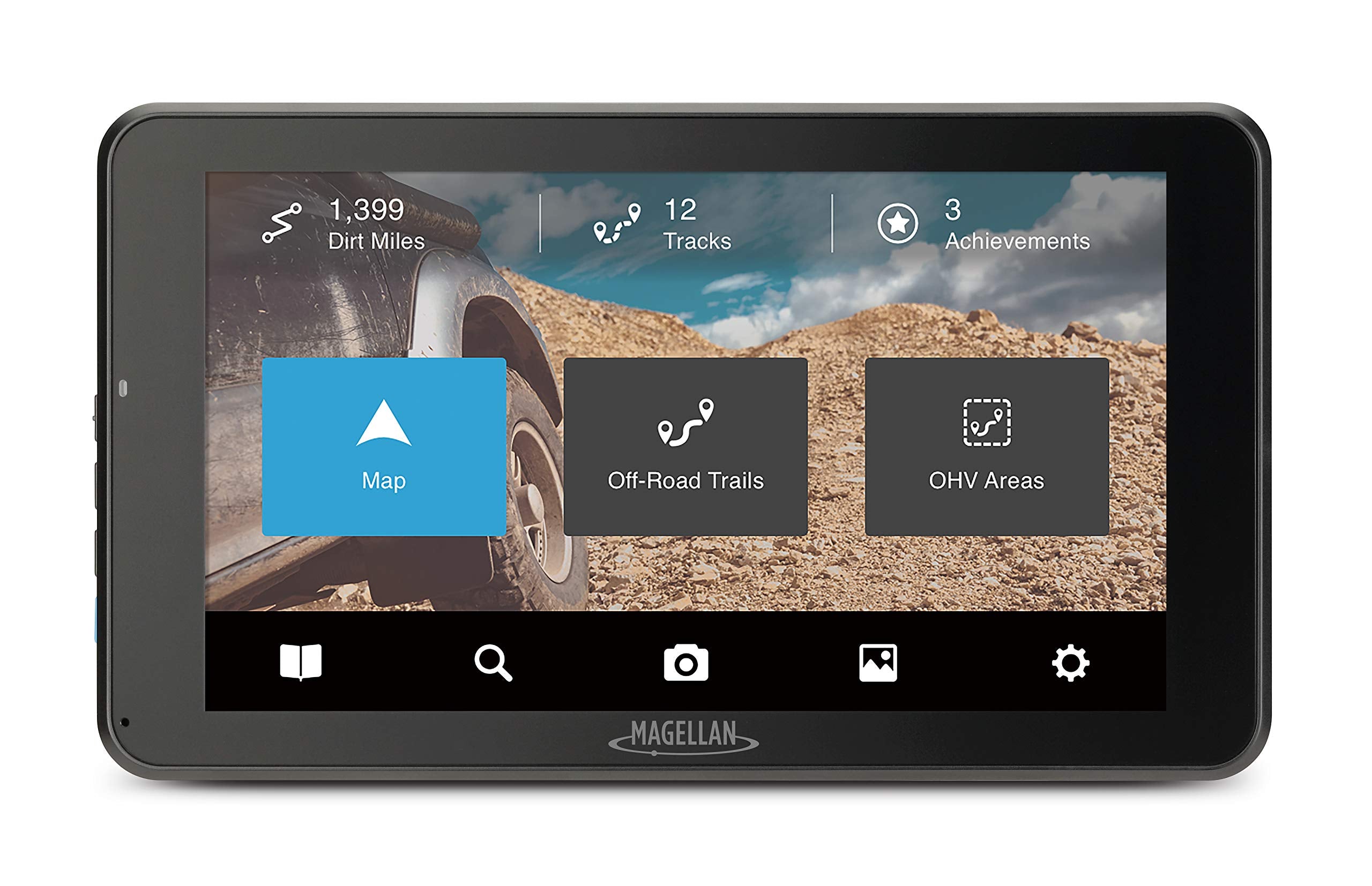 Magellan Tn7881Sgluc Tr7 Trail And Street Gps Navigator With A Camera