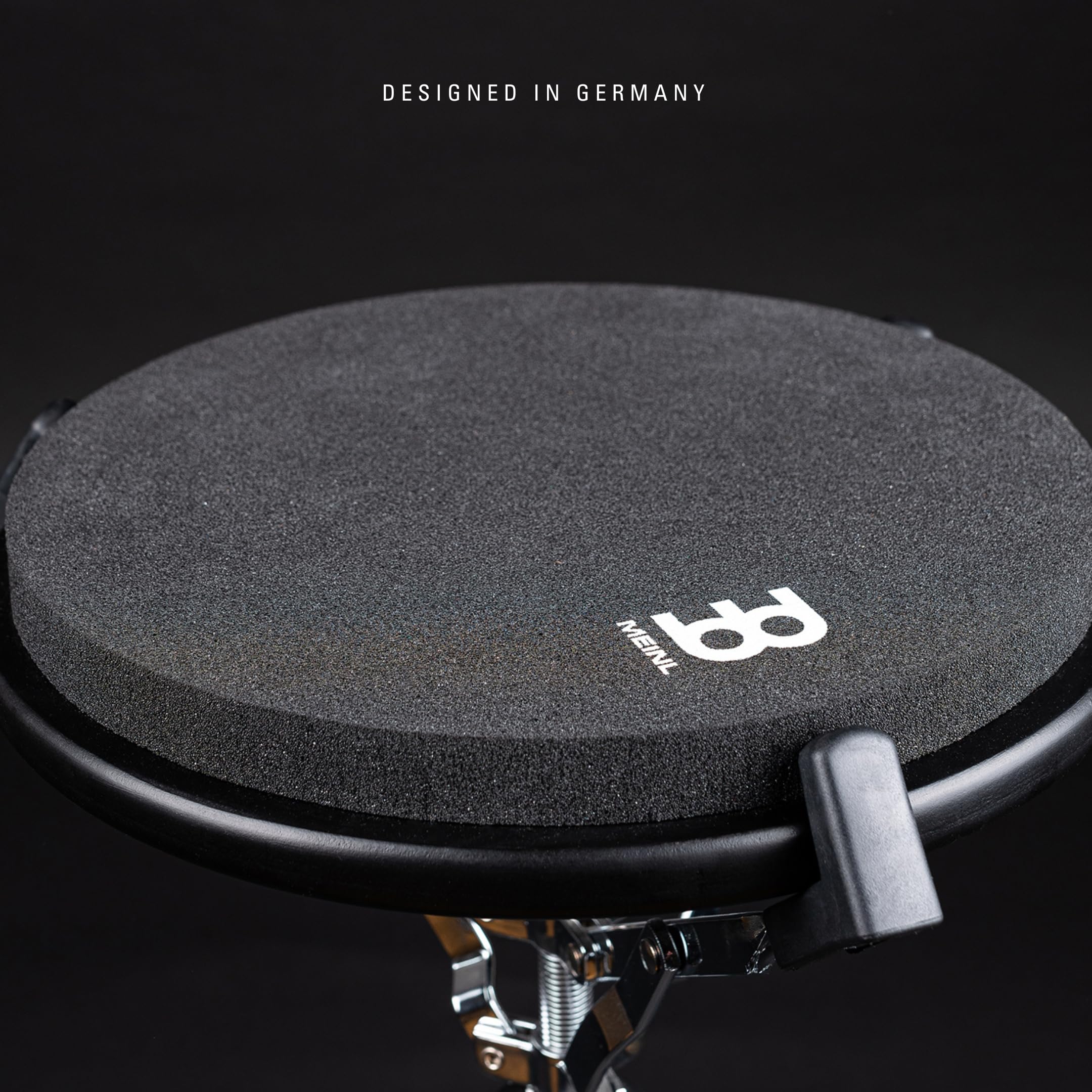 Meinl Cymbals 12'' Marshmallow Drum Practice Pad For Ultra Quiet Sticking, Medium Rebound And Mountable On Cymbal Stands (Mmp12B