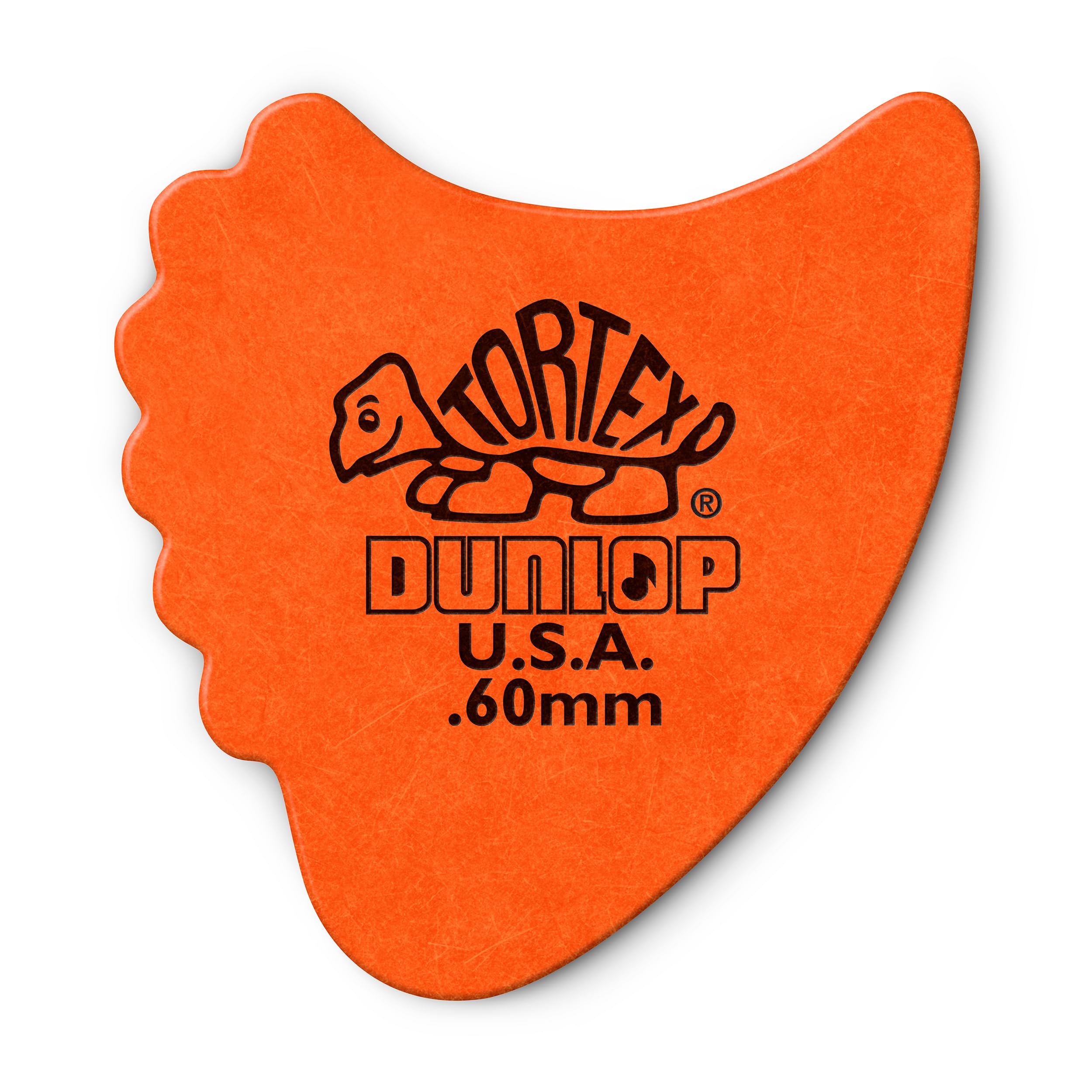 Dunlop 414R60 .60Mm Tortex Fin Picks