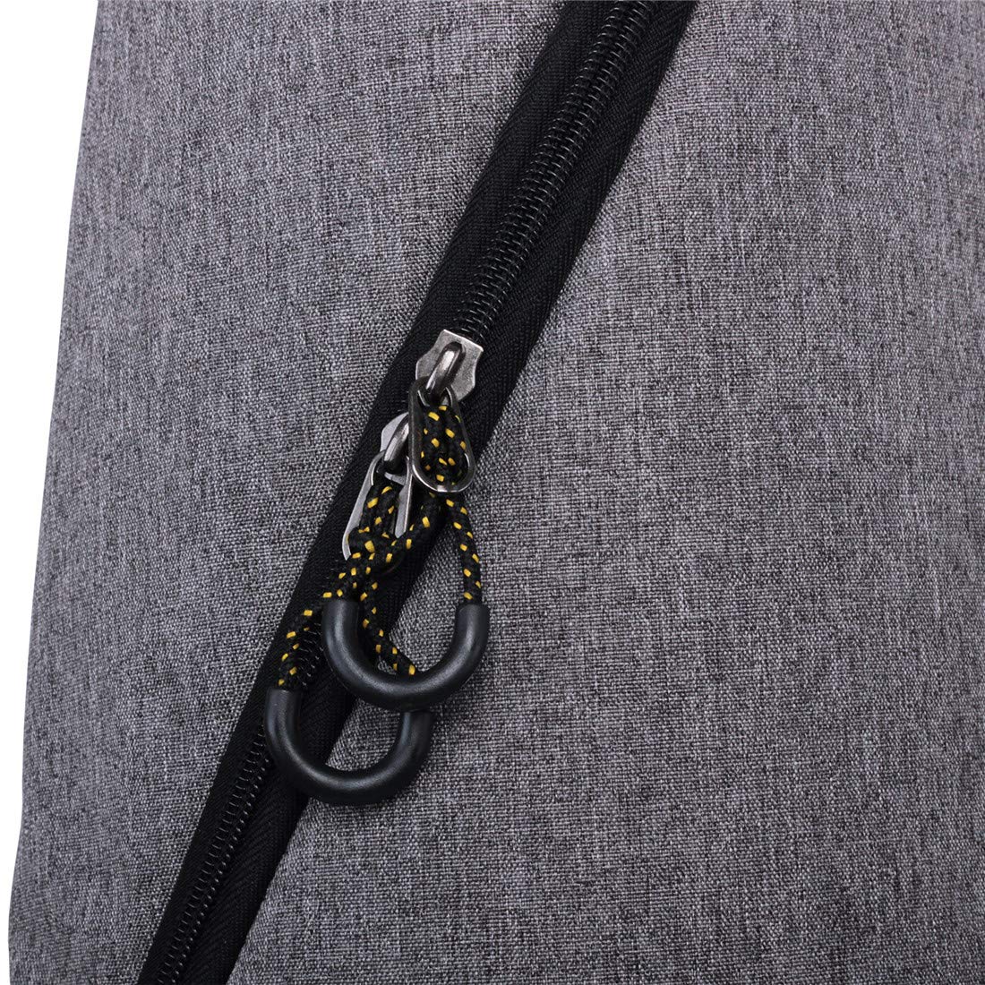 Longteam Linen Cylindrical Ukulele Case 10Mm Sponge Portable Waterproof Ukuleles Bag Cover Uke Gig Bag With Accessory Storage Po