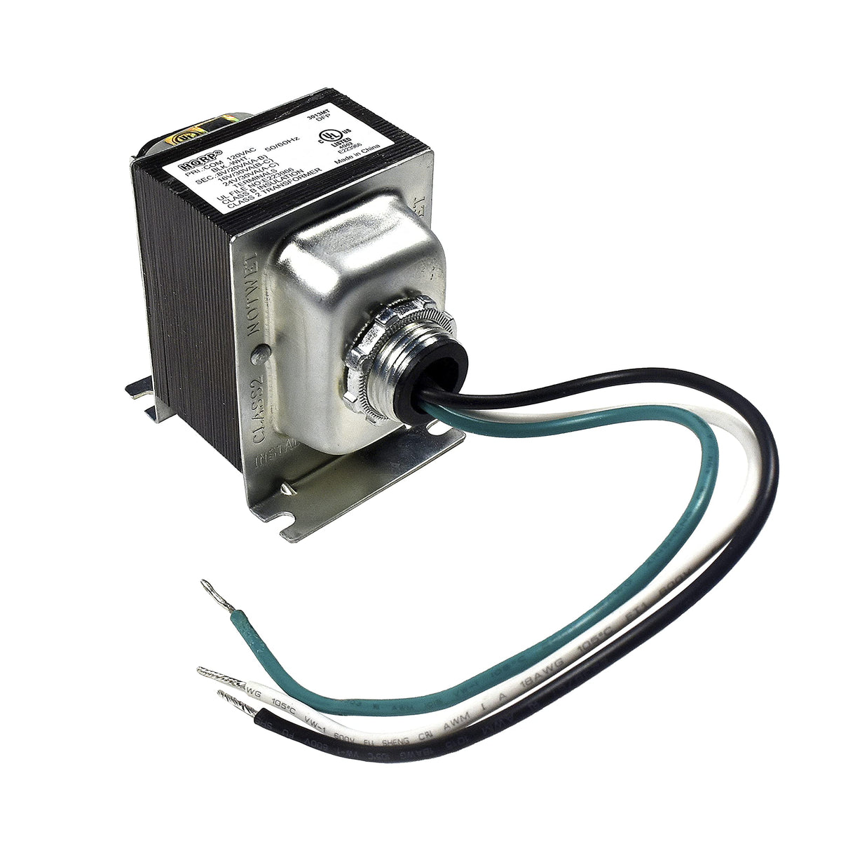 Hqrp Tri Volt (8V 20Va, 16V 30Va Or 24V 30Va) Transformer Compatible With Ring, Nest And Standard Doorbells Door Chime Power Sup