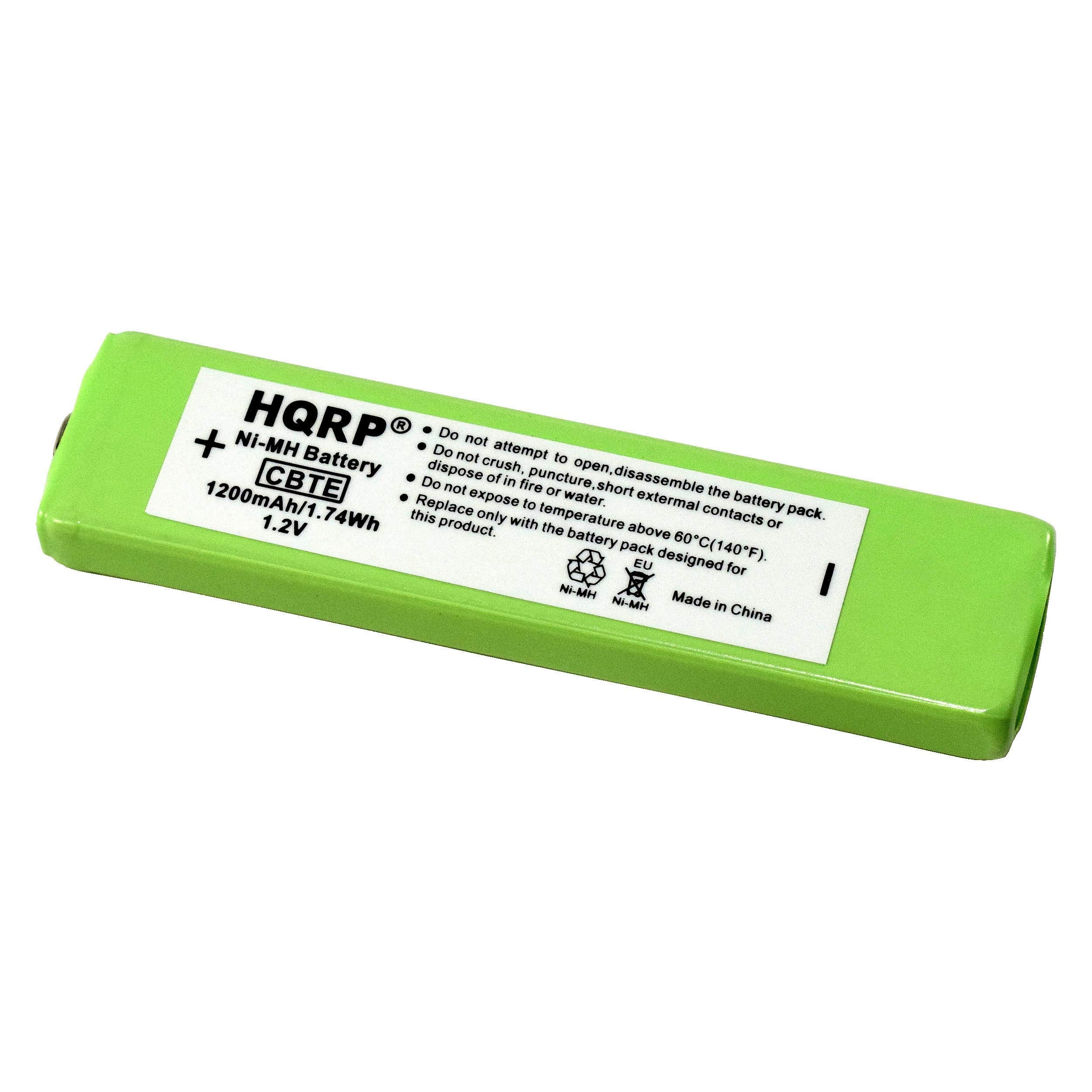 Hqrp 2 Pack Gumstick Battery Compatible With Sony Nc 5Wm, Nc 6Wm, Wm 701C, 1 528 231 11, Wm Rx707, Wm F100, Wm Fx675