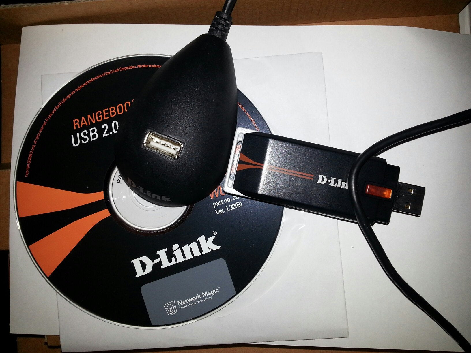 D-Link Wua-2340 Rangebooster G Usb Adapter