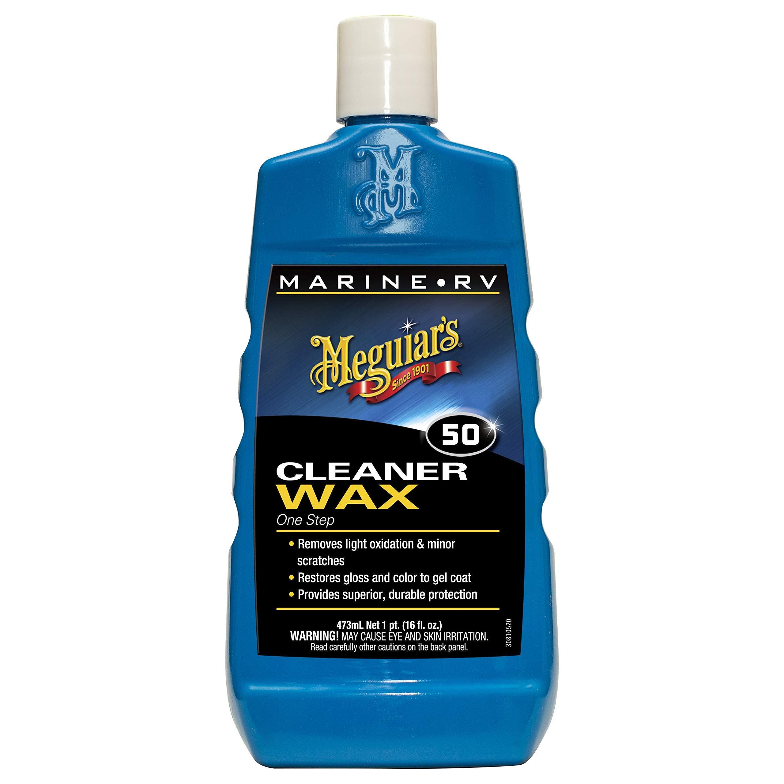 Meguiar'S Marine/Rv Once Step Cleaner Wax M5016 - Professional-Grade Marine Wax And Rv Wax That Cleans, Polishes And Adds Wax Pr,WBAUVB0000AXMY8