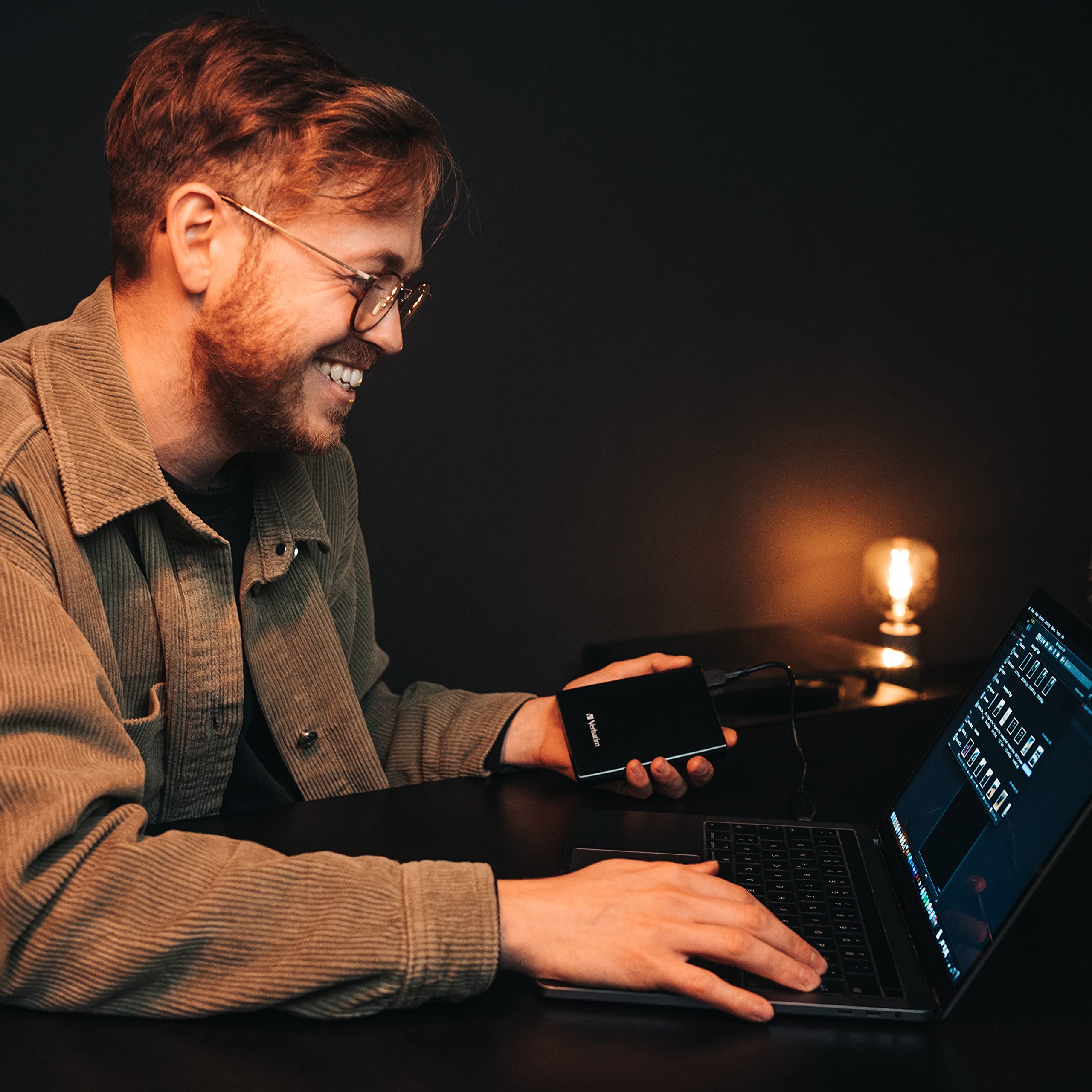 Verbatim 2Tb Portable Hard Drive,   Store'N'Go   Usb 3.0   Compatible With Usb 2.0   Pc / Mac   Diamond Black