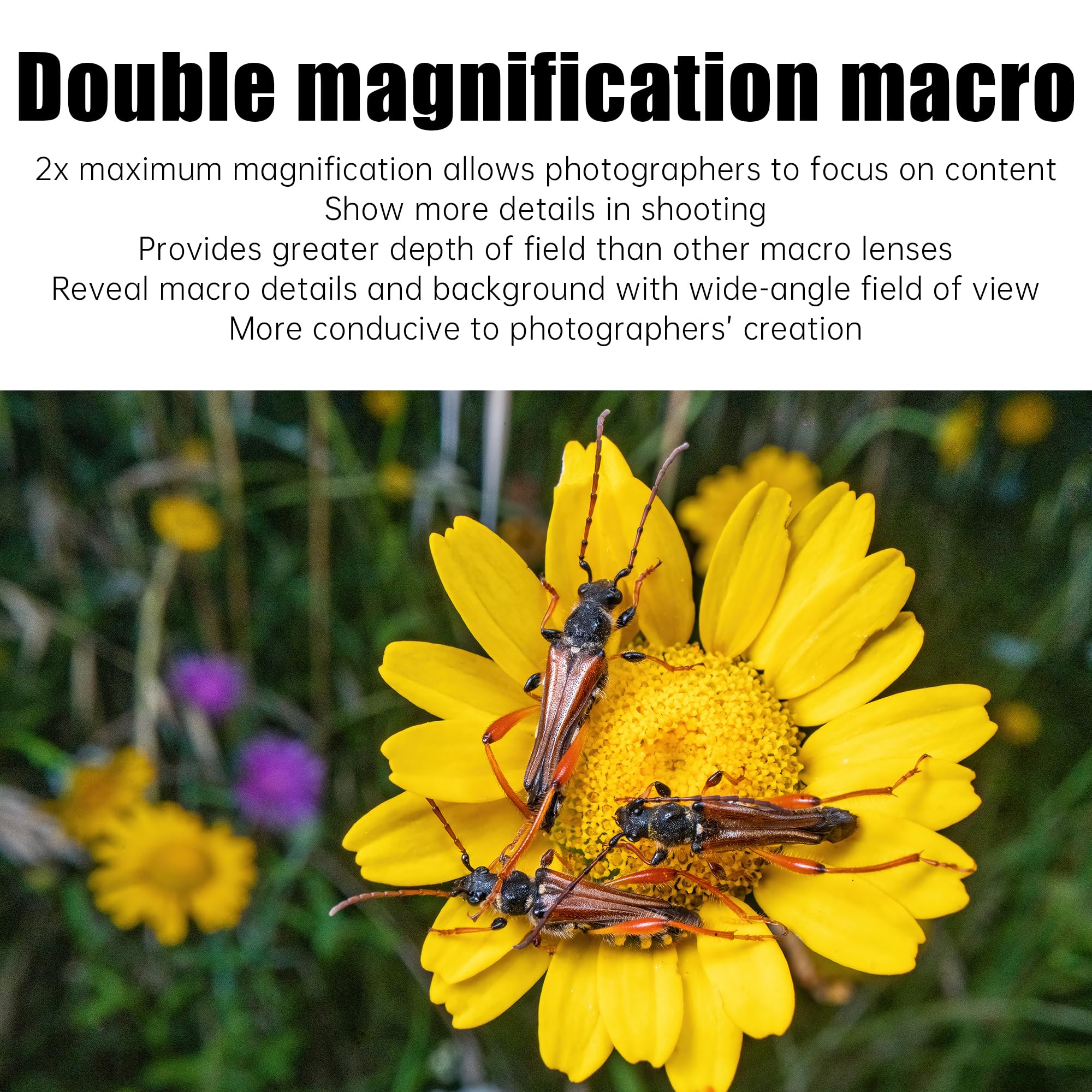 Astrhori 28Mm F13 Periprobe & Direct View Lens Full Frame 2X Macro Lens Built In Ring Light For Fuji X Mount Series Mirrorless C