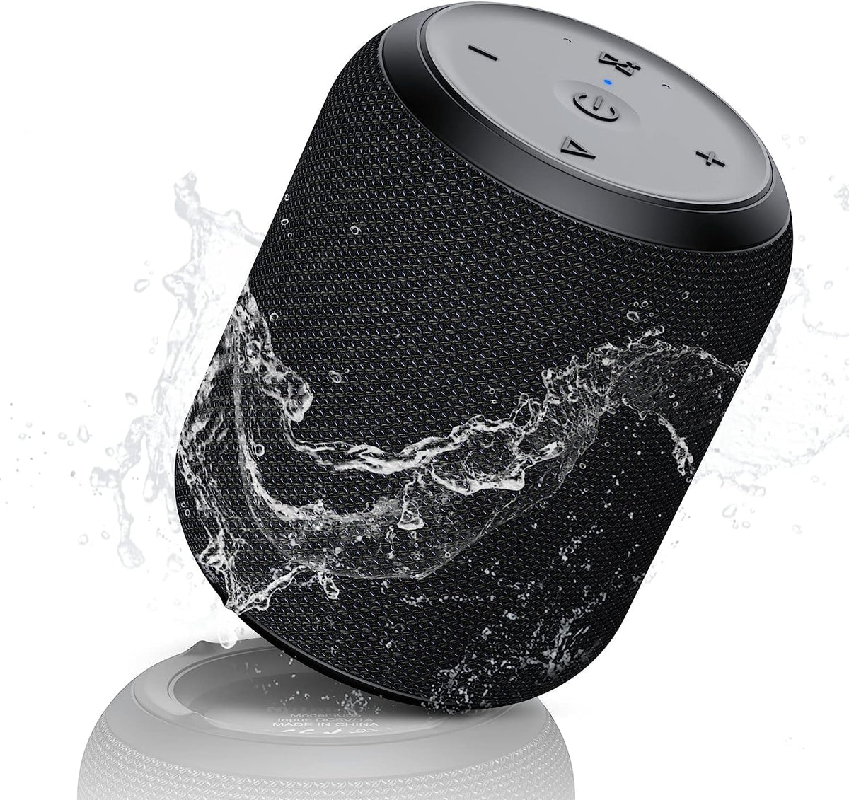 Notabrick Bluetooth Speakers, 15W Portable Speakers Bluetooth Wireless V5.0 With Stereo Sound, Active Extra Bass, Ipx6 Waterproof Shower Speaker, Double Pairing, For Party, Home Theater, Game Theater