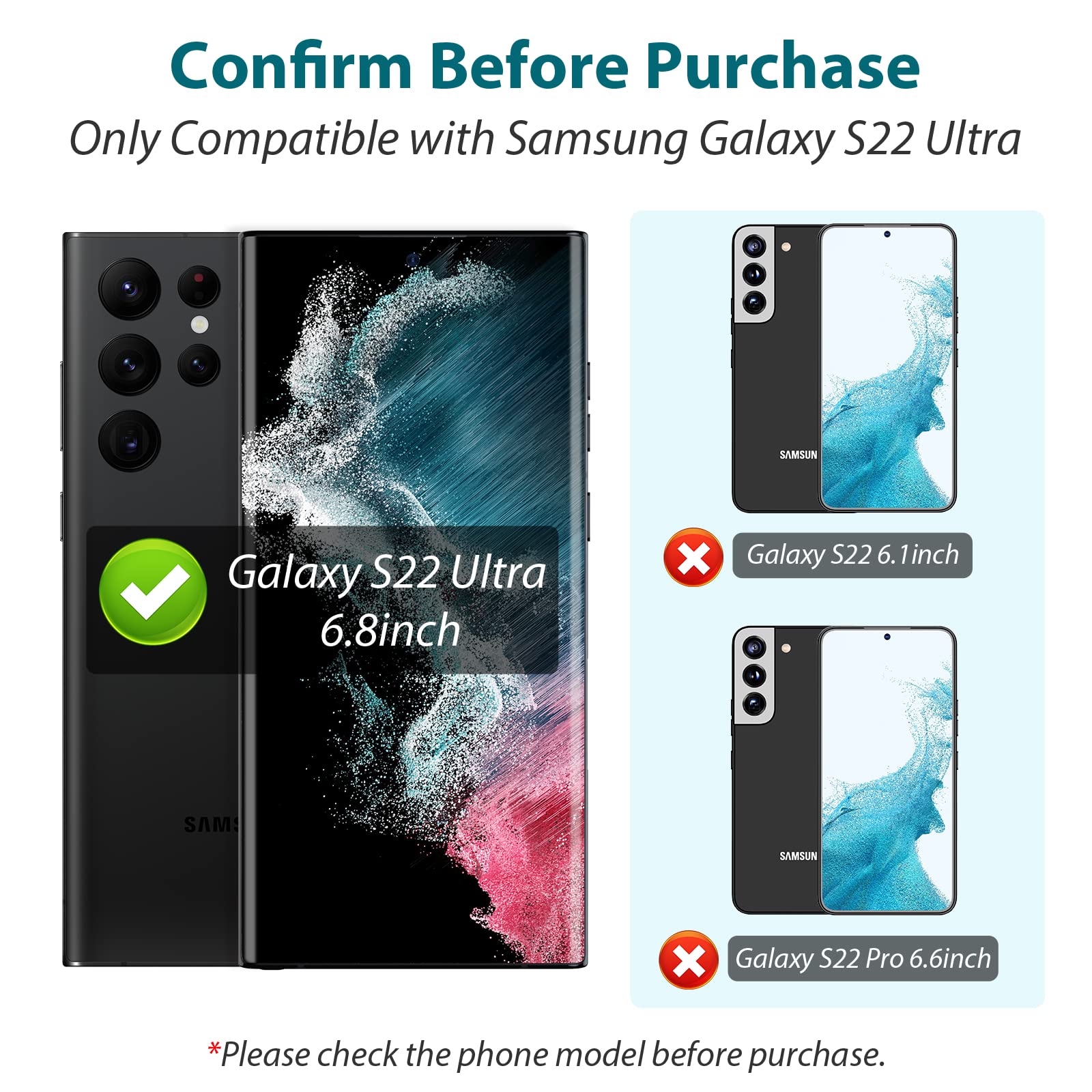 Egv [3 Pack] Screen Protector For Samsung Galaxy S22 Ultra 5G, 3D Curved Full Coverage Soft Tpu Film [Support Fingerprint Reader