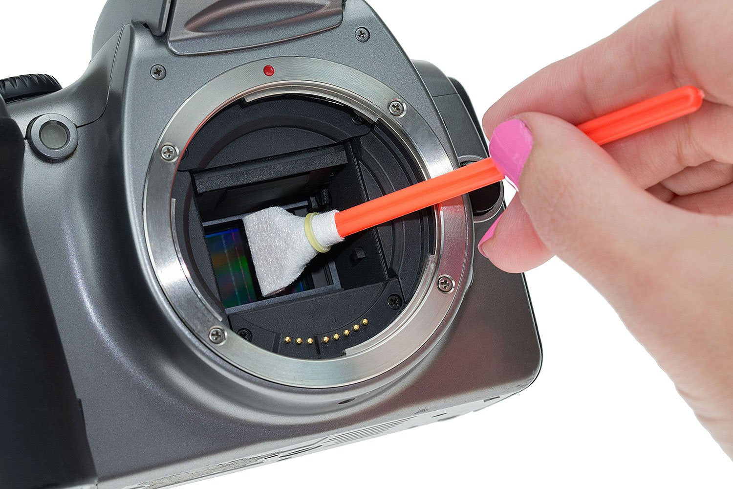 Alpha 17Mm Sensor Cleaning Swabs (12Pk) (Red)