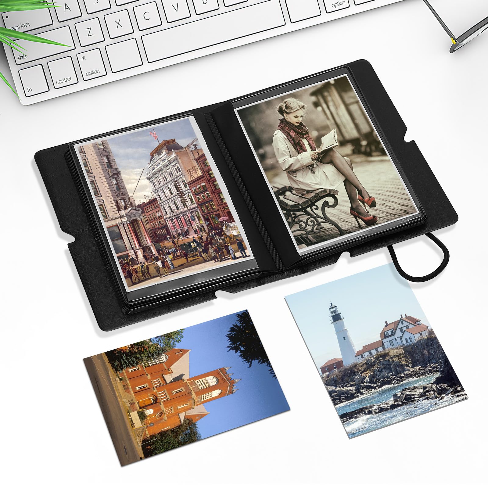 Lifting Mini Photo Album With 28 Pocket 2X3 Inch Pictures Fits For Fujifilm Instax Mini 7S 8 9 11 25 26 40 50S 90 Evo Z2300 Inst