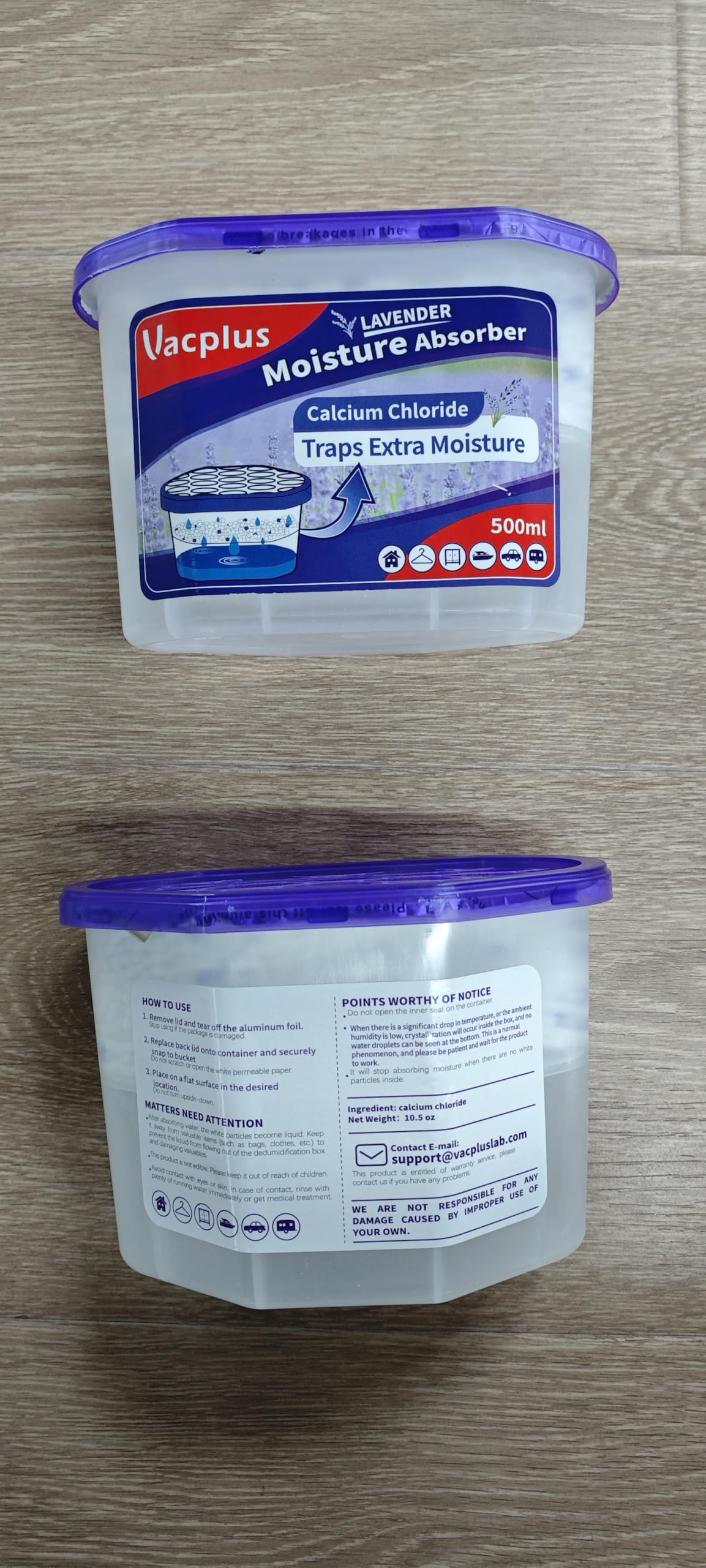 Vacplus Moisture Absorbers 16 Pack, 10.5 Oz, Humidity Absorber Boxes Attracts Extra Moisture From Your Bathroom, Closet, Kitchen