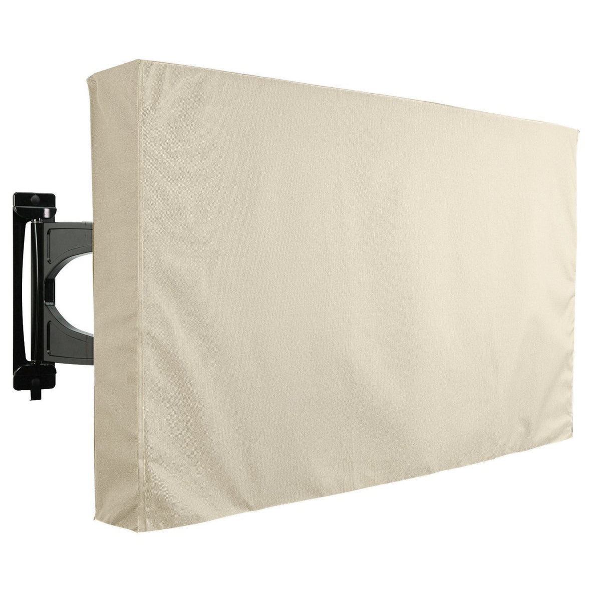 KHOMO GEAR Outdoor TV Cover - Sahara Series - Universal Weatherproof Protector for 55-58 Inch TV - Fits Most Mounts & Brackets