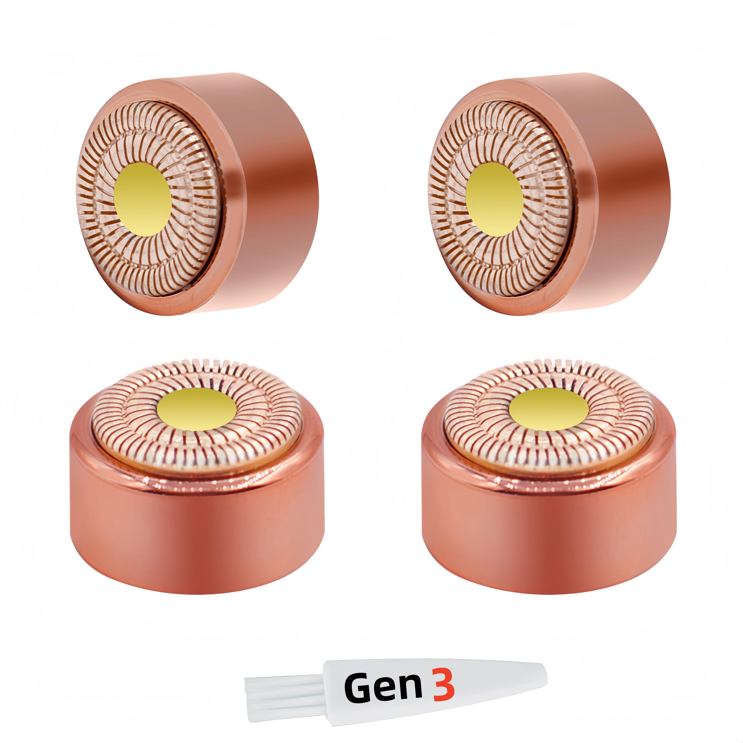 For Flawless Replacement Heads Gen 3   Finishing Touch Flawless Facial Hair Remover Replacement Blades For Women, Shaver & Razor