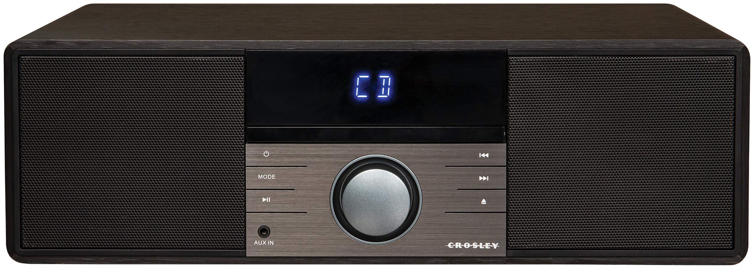 Crosley Cr3502A Bk Metro Bluetooth Fm Clock Radio And Cd Player, Black