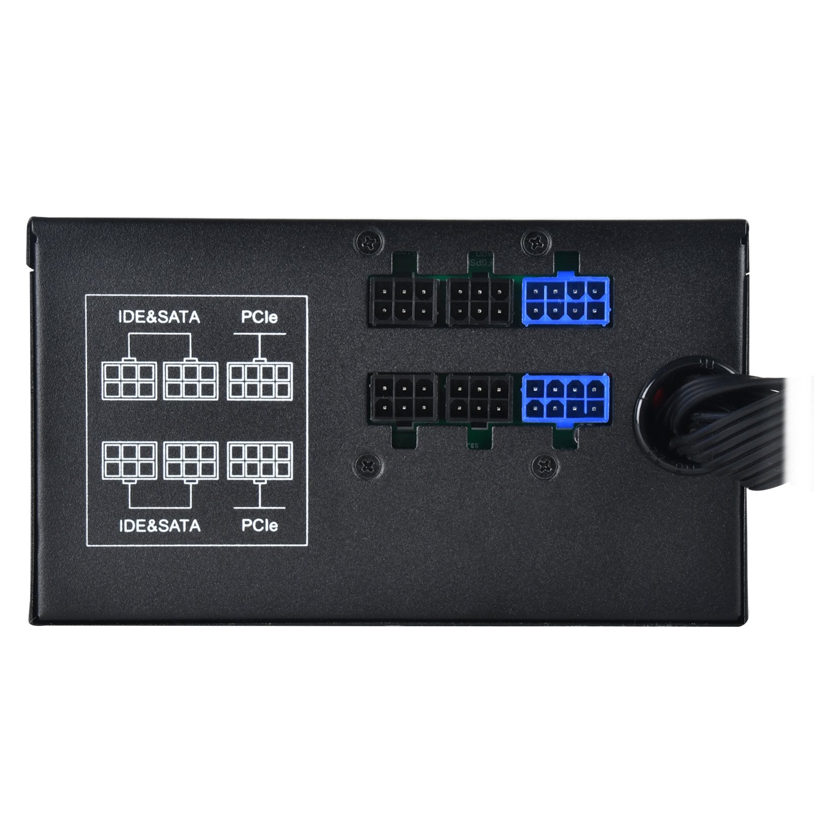 Silverstone Technology 750 Watt Semi Modular 80 Plus Gold Computer Power Supply Psu Et750 Hg