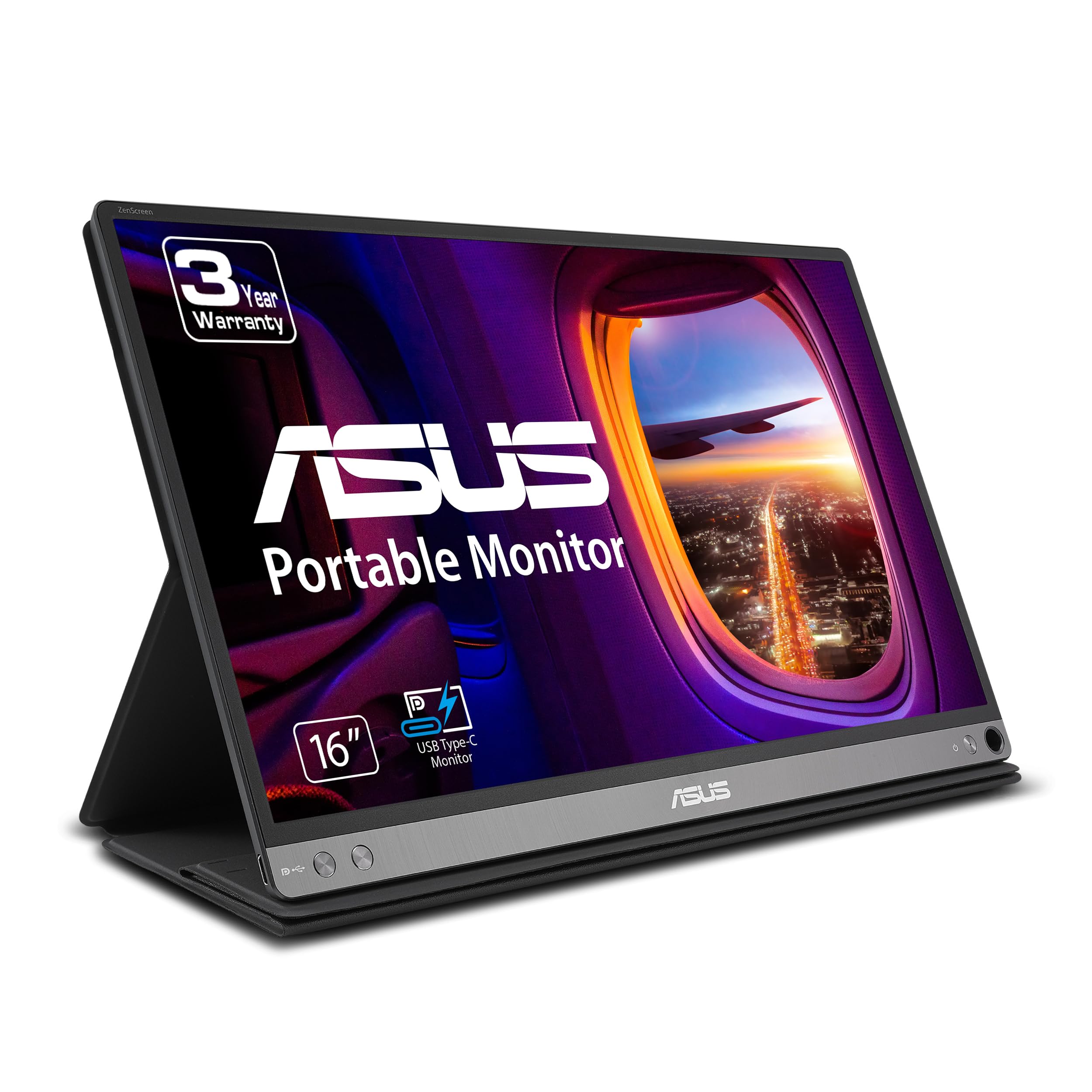 Zenscreen Mb16Ac 15.6Inch Full Hd Ips.Portable.Eye Care Monitor.Hybrid Signal So