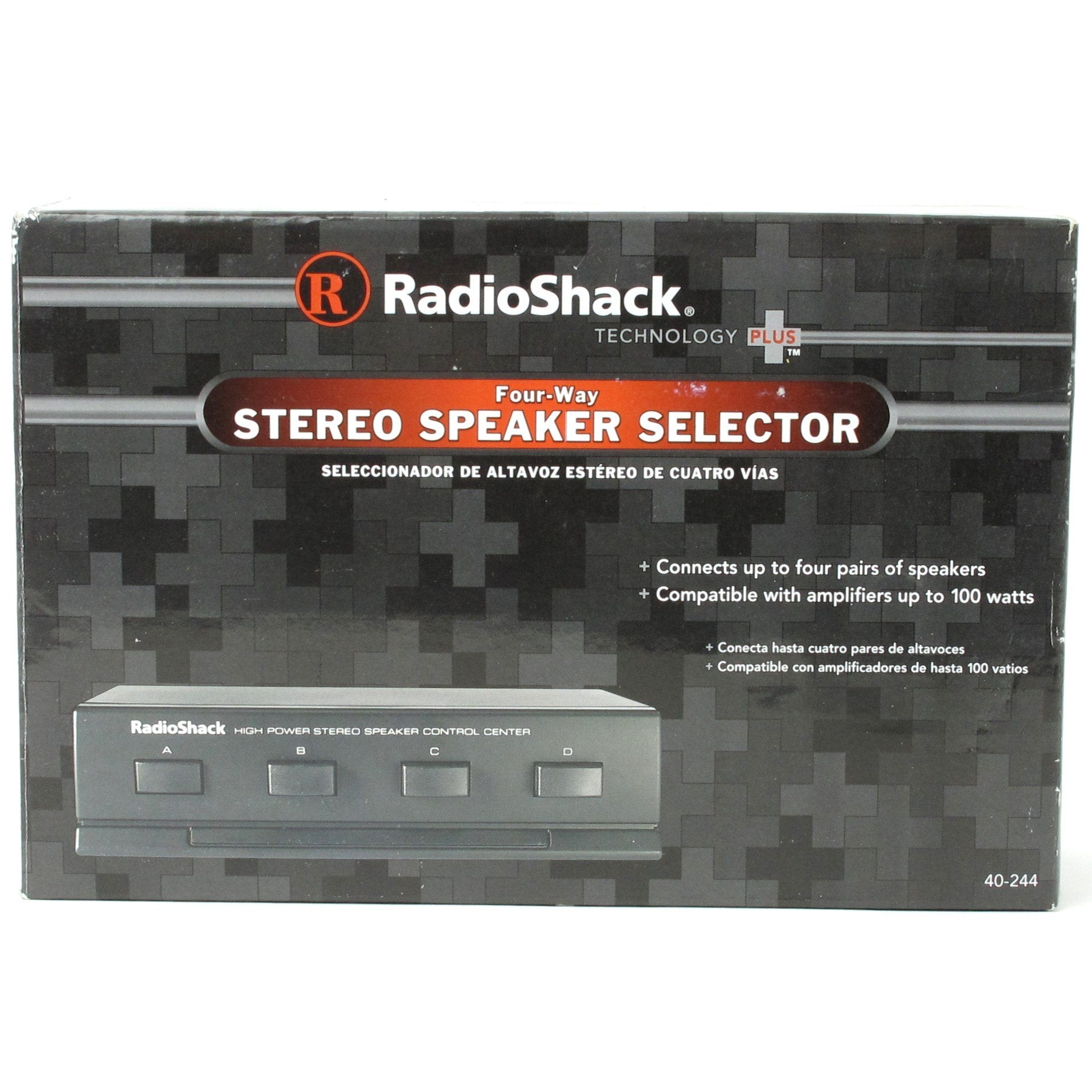 Radioshack High Powered Four Way Stereo Speaker Selector Control Center
