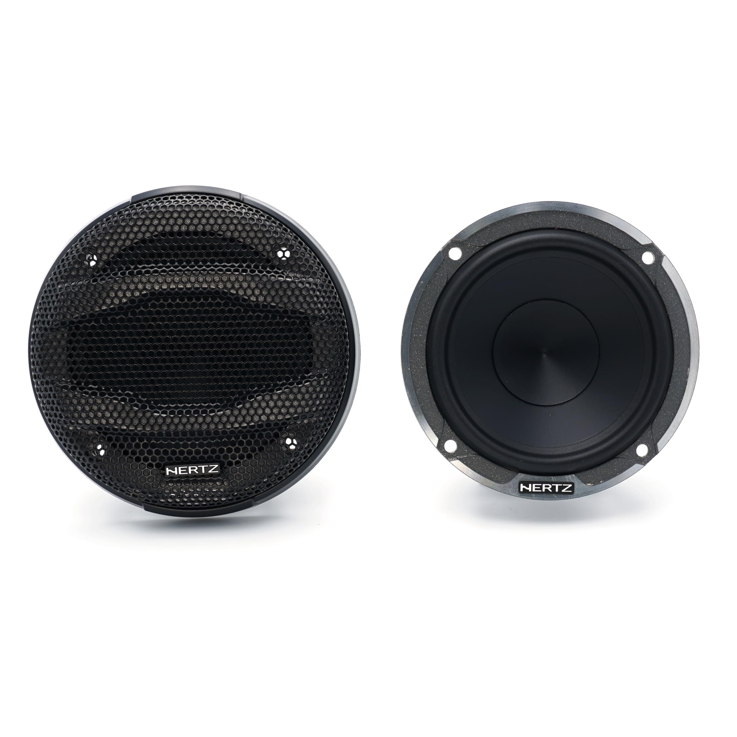 HERTZ Mille Pro Series MP-703 Pair of 3 in. (70mm) Midrange Speakers with Neodymium Magnets + Grilles