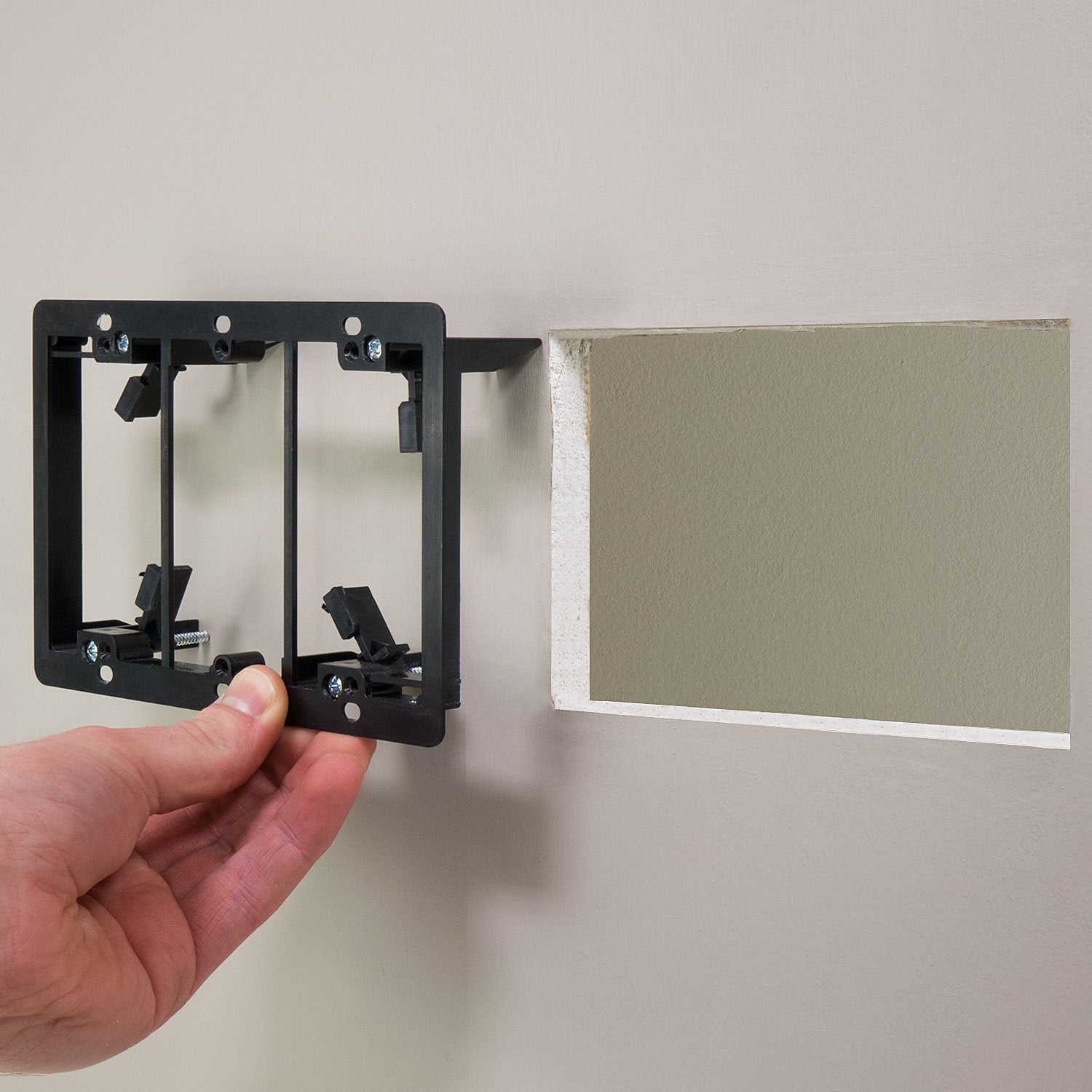 Fosmon Low Voltage Mounting Bracket (3 Gang), Fosmon Low Voltage Mounting Bracket (Mounting Screws Included) For Telephone Wires