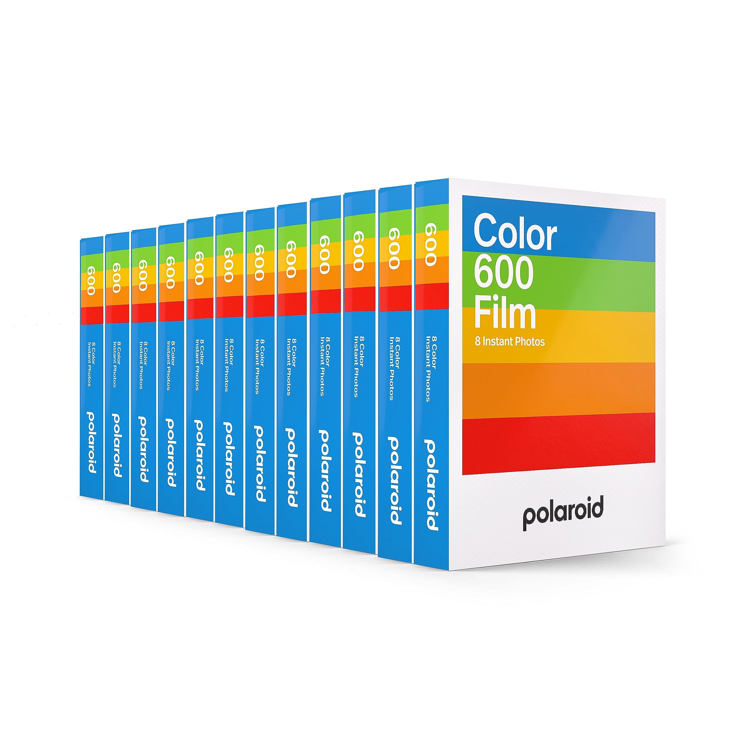 Polaroid Color Film for 600 12 Pack, 96 Photos (6014)