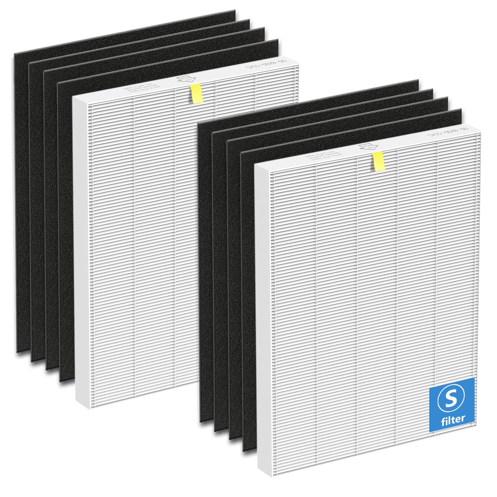 Zyzcbxzc C545 Replacement Hepa Filter Compatible With Winix C545, Part Number 1712 0096 00 (2+8 Pack)