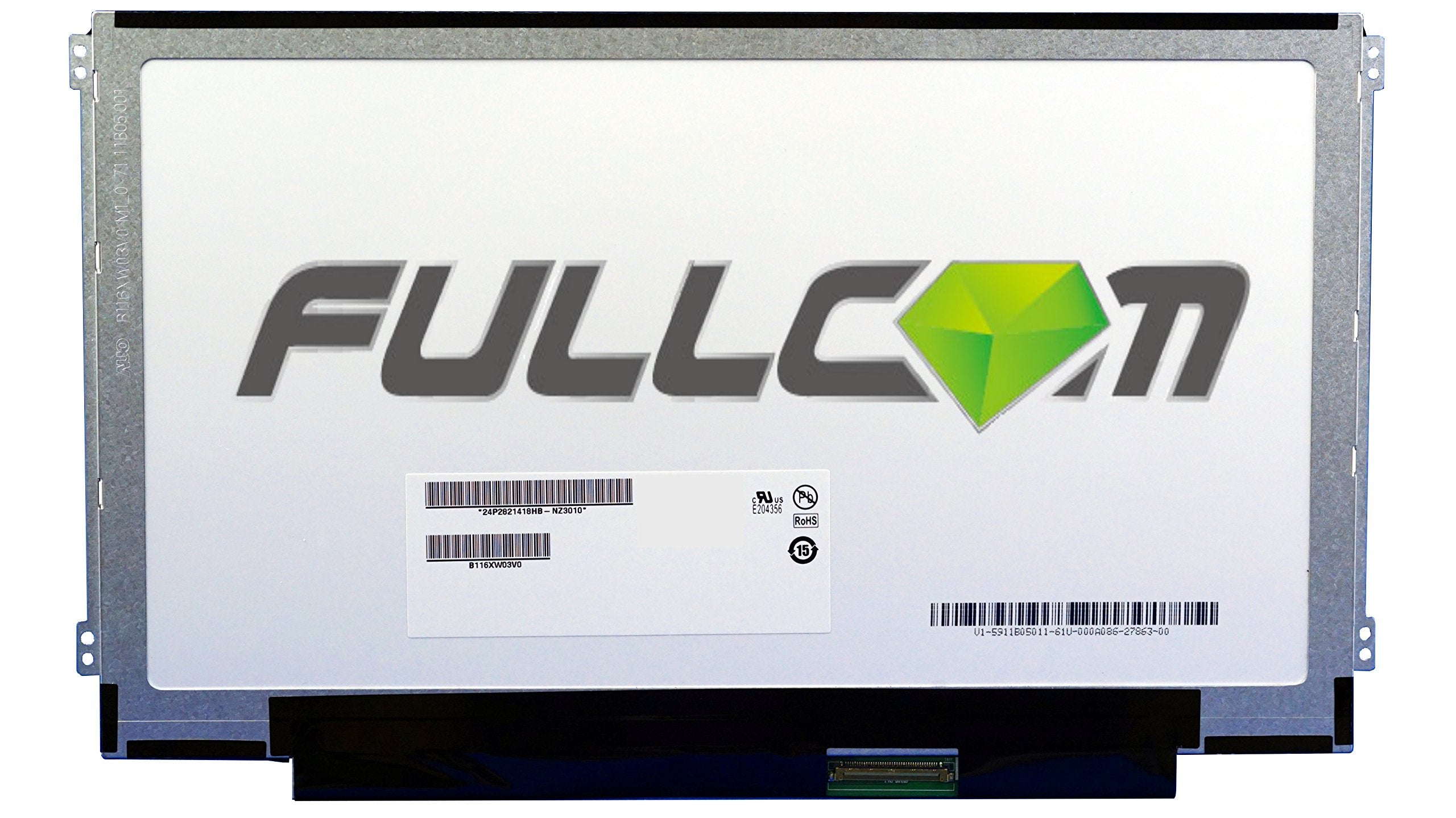 Generic New 11.6 Inches Screen Compatible With Au Optronics B116Xw03 V.1 Replacement Screen