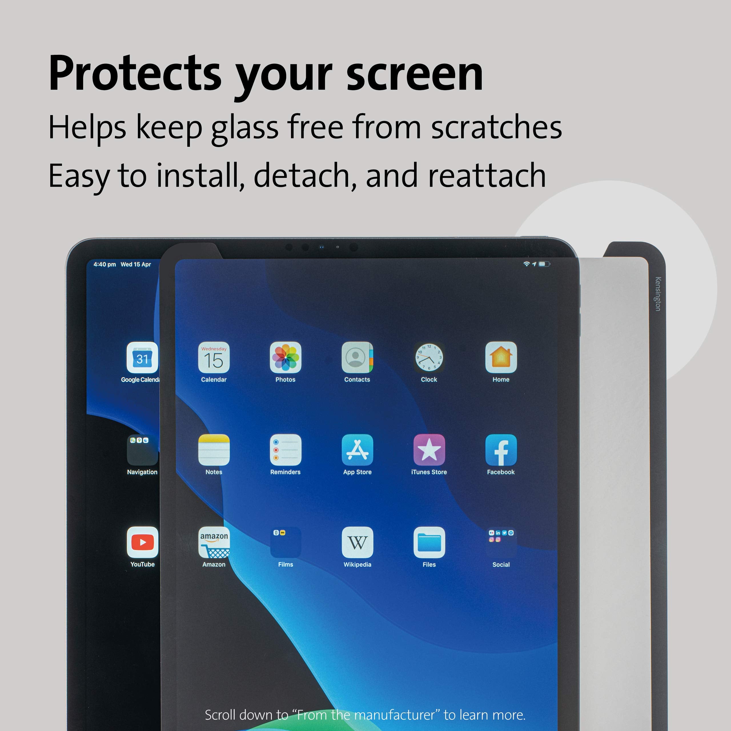 Kensington Sa11 Privacy Screen For Ipad Pro 11'' (K50720Ww)