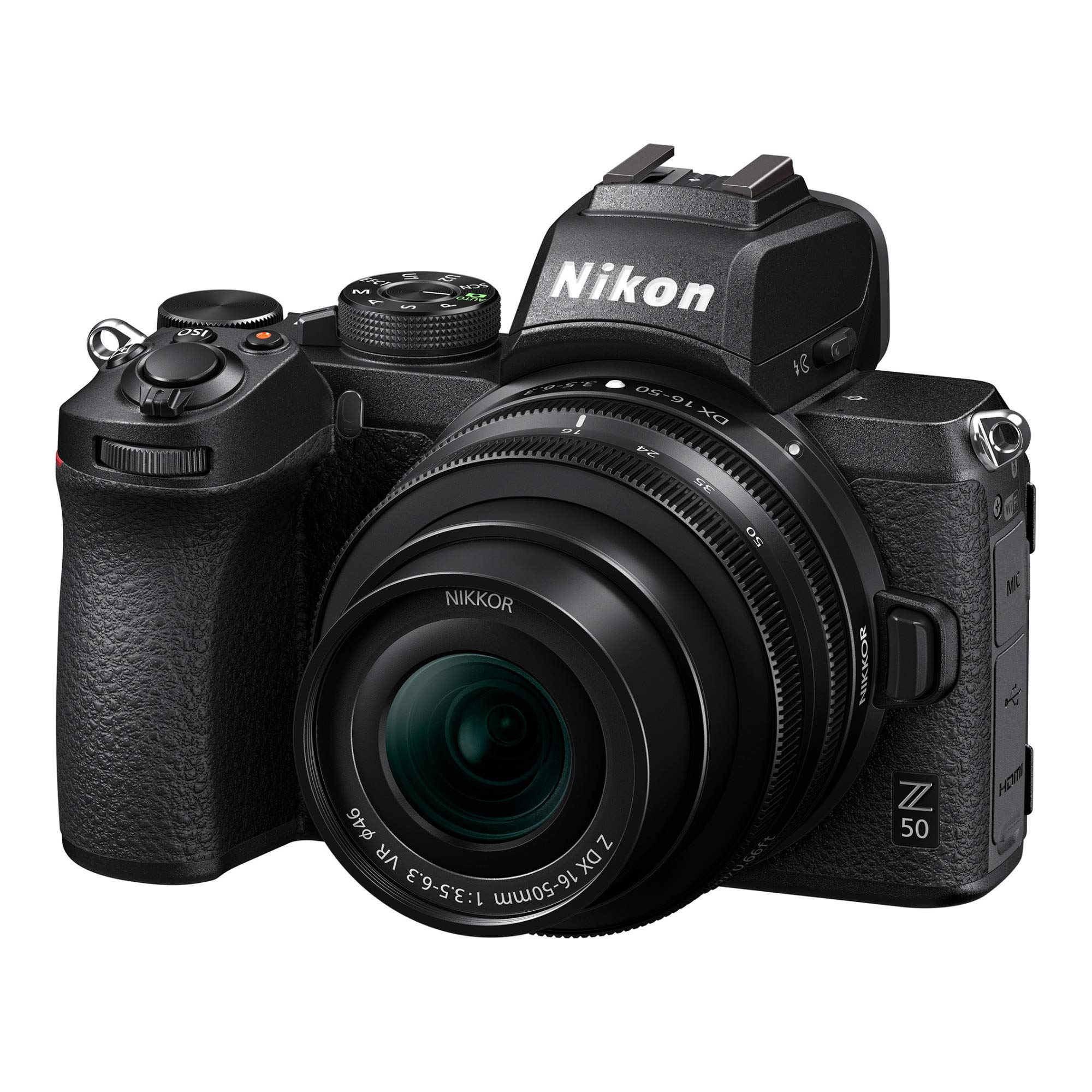 Nikon Z 50 With Wide-Angle Zoom Lens | Compact Mirrorless Stills/Video Camera With 16-50Mm Lens | Nikon Usa Model