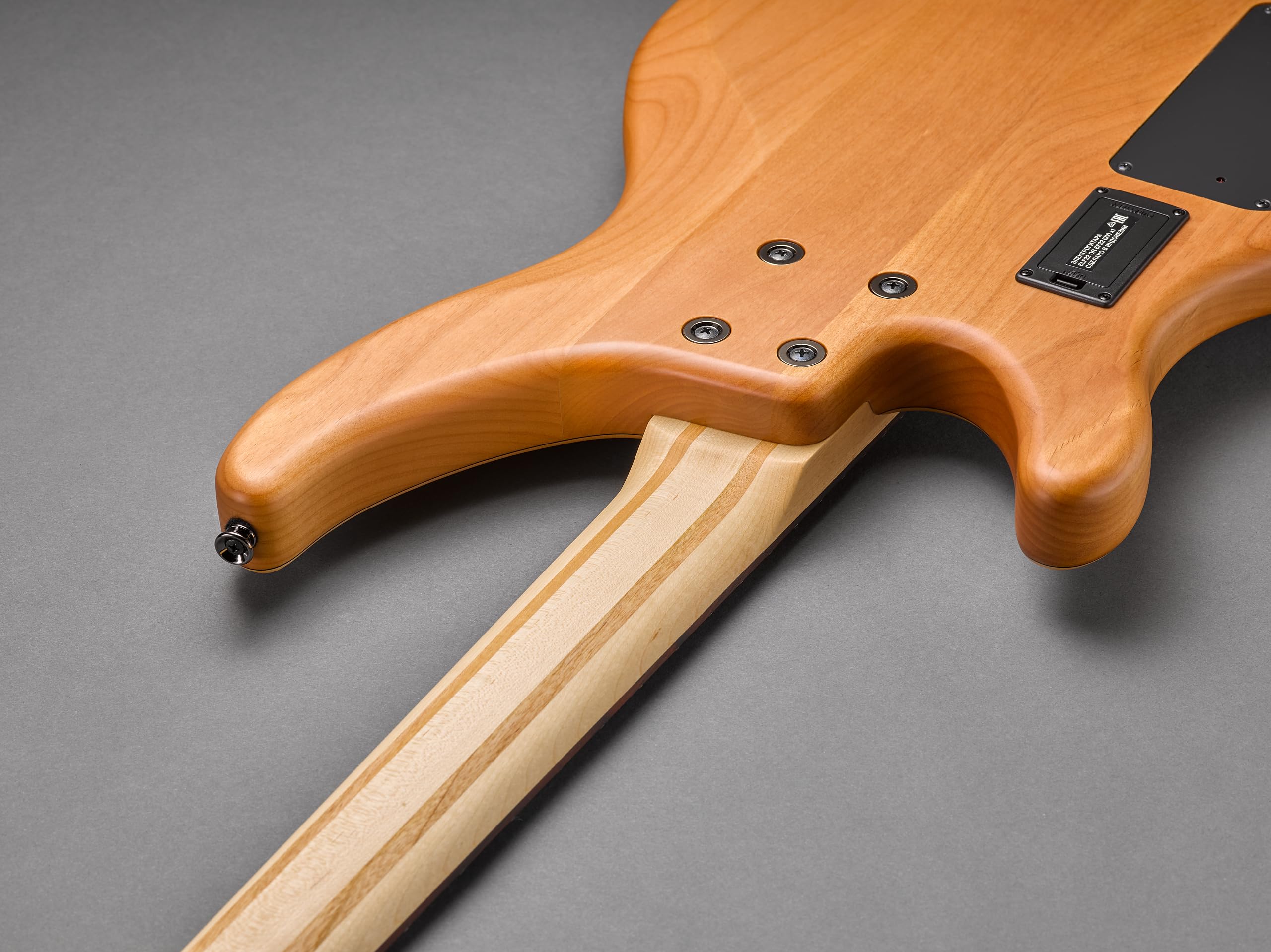 Yamaha Trbx604 4-String Flamed Maple Bass Guitar, Natural Satin