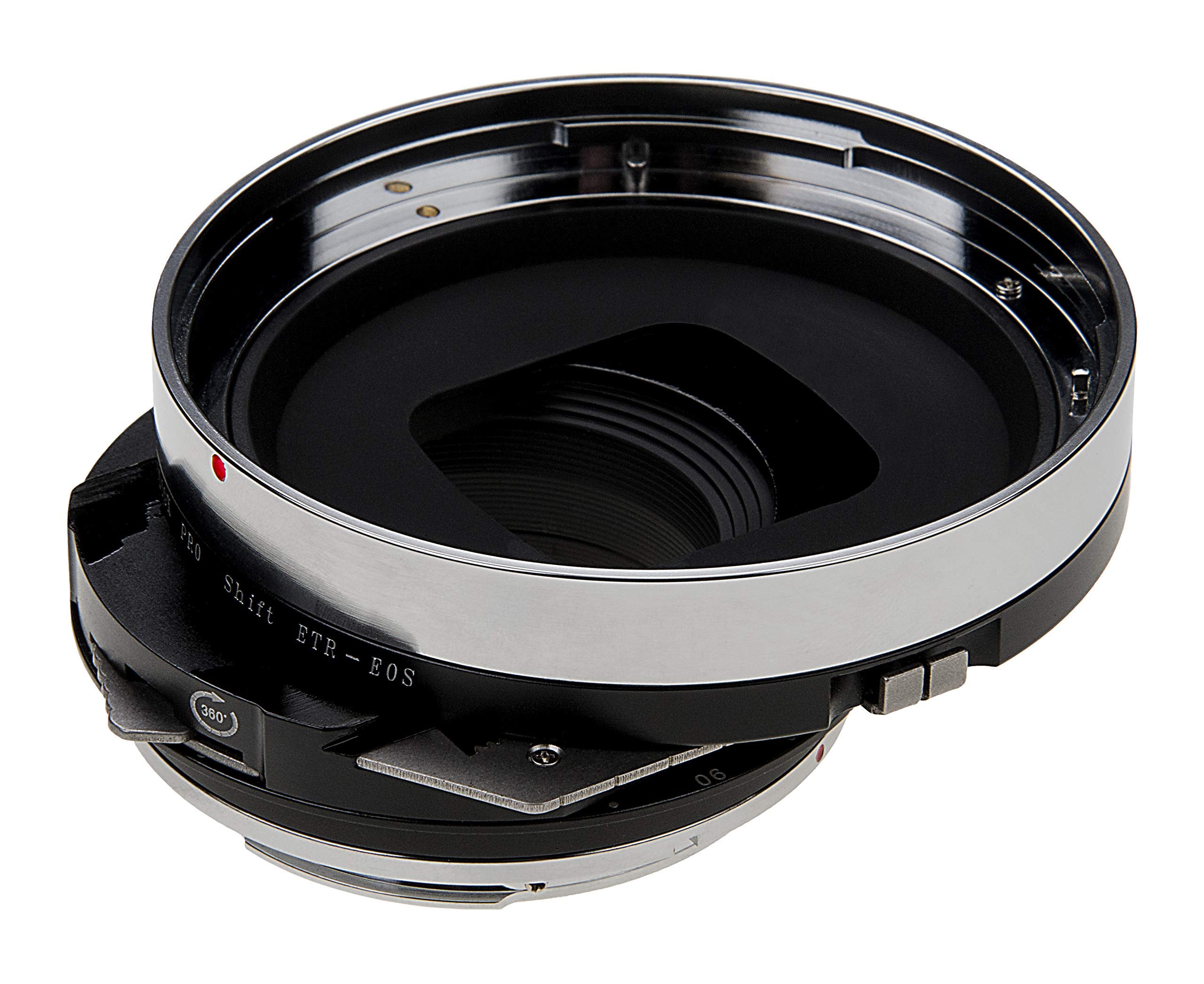 Fotodiox Pro Lens Mount Shift Adapter - Bronica Etr Mount Lens To Canon Eos (Ef, Ef-S) Mount Slr Camera Body
