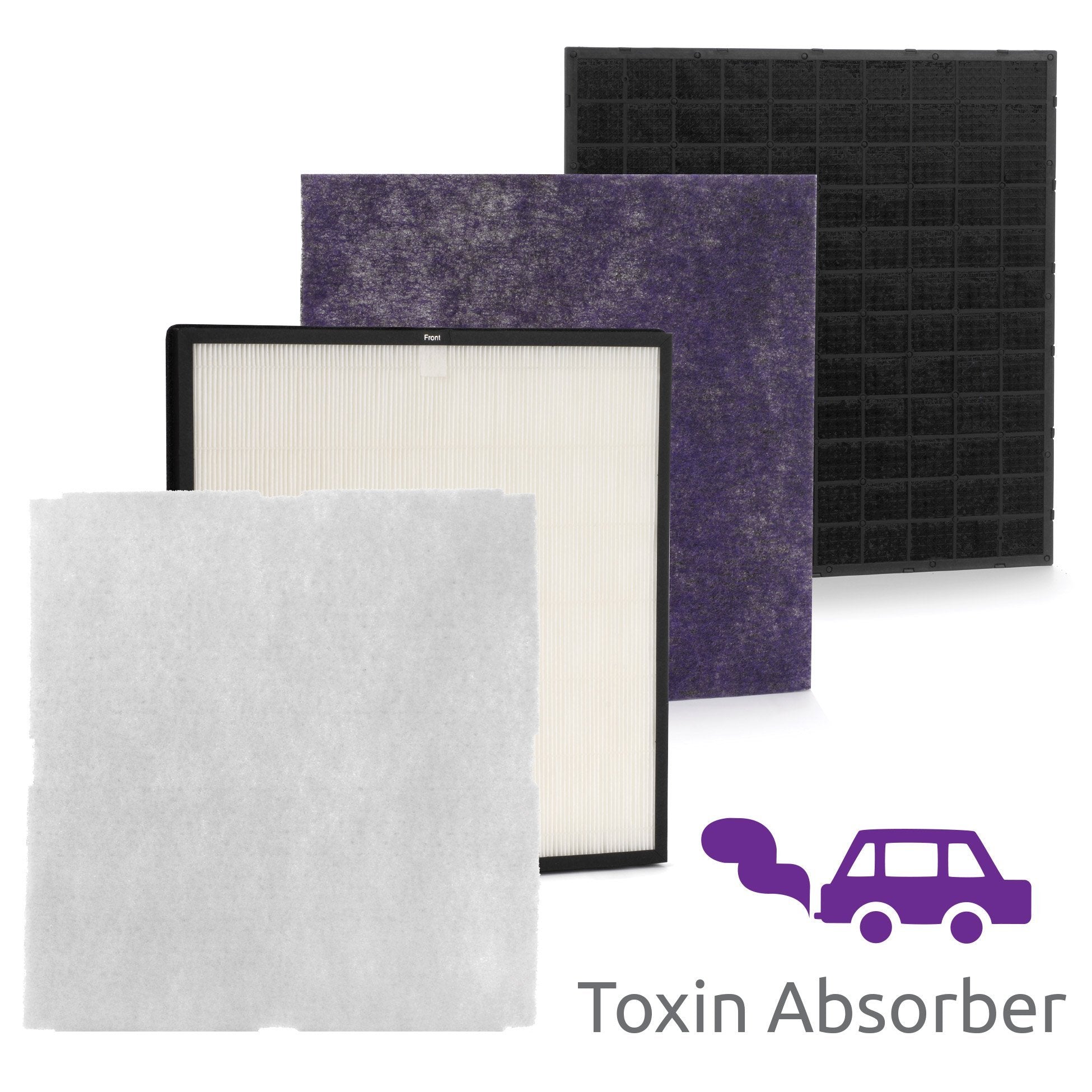 Rabbitair Minusa2 Ultra Quiet Hepa Air Purifier   Stylish, Efficient And Energy Star (Spa 780A, White, Toxin Absorber)