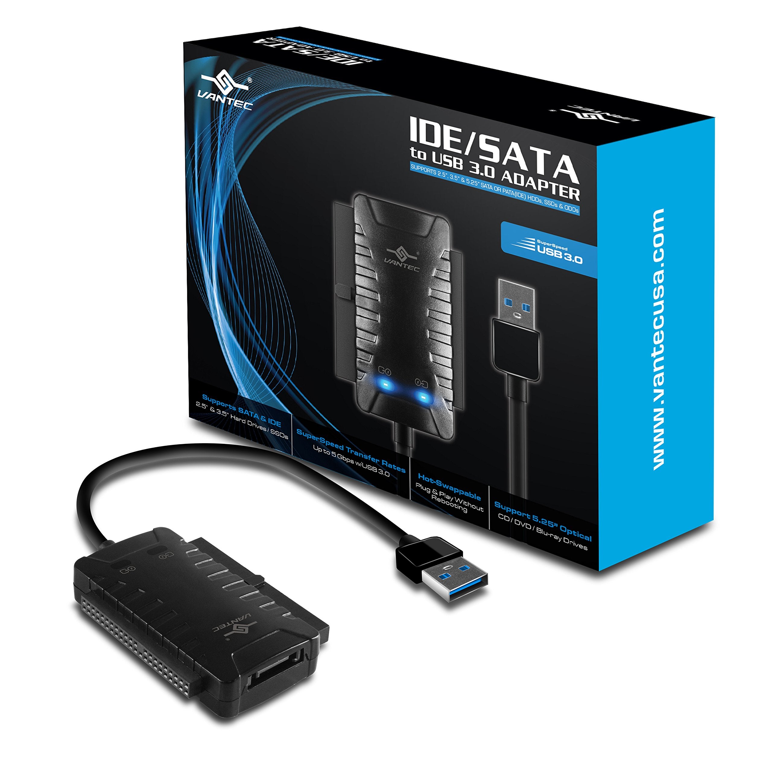 Vantec Sata/Ide To Usb 3.0 Adapter (Cb Isa225 U3)
