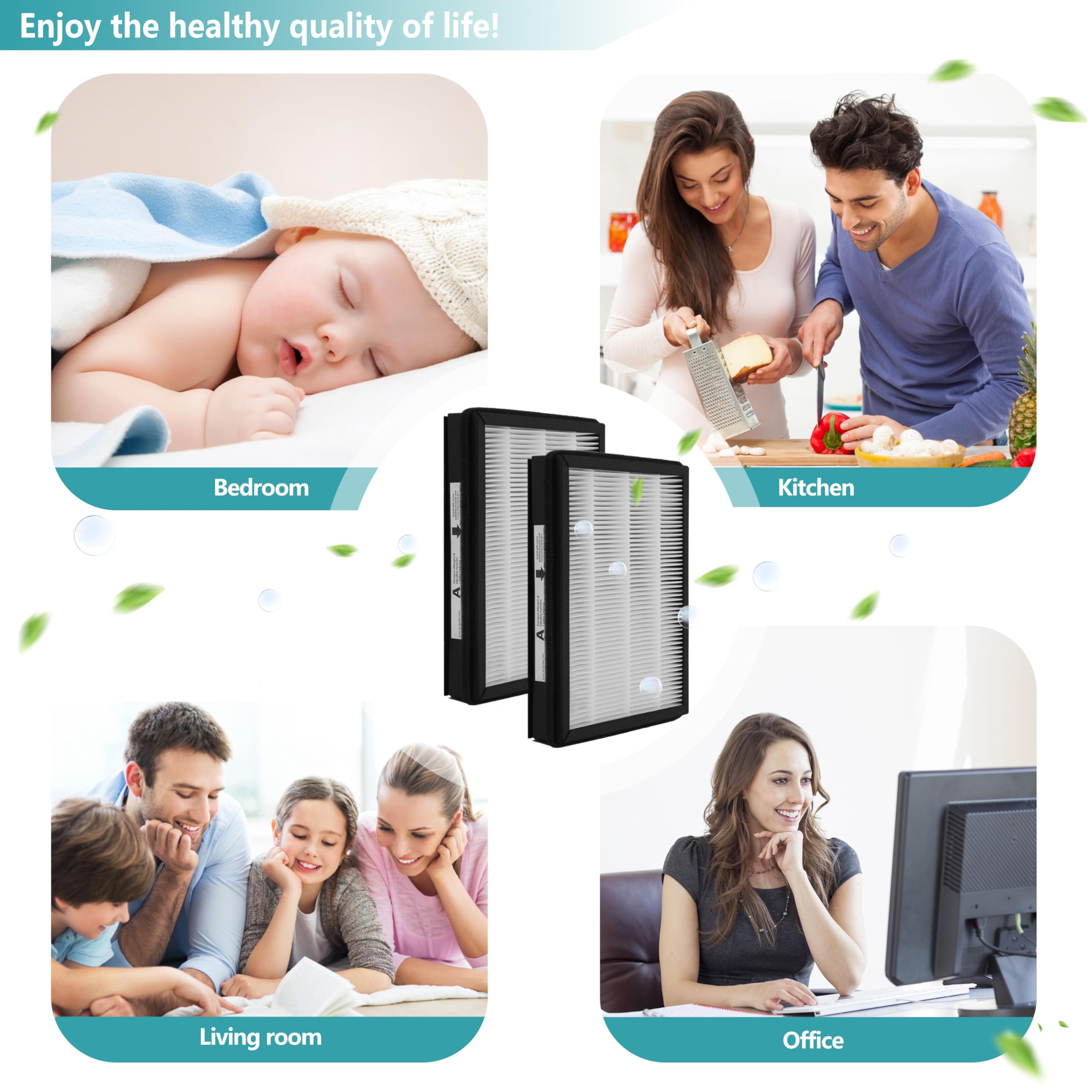 Replacement Hepa A Size Filter, Compatible With Filtrete Fap C01 A And Idylis Ac 2119, Iap 40 140, Iap 10 150 Devices, Allergen