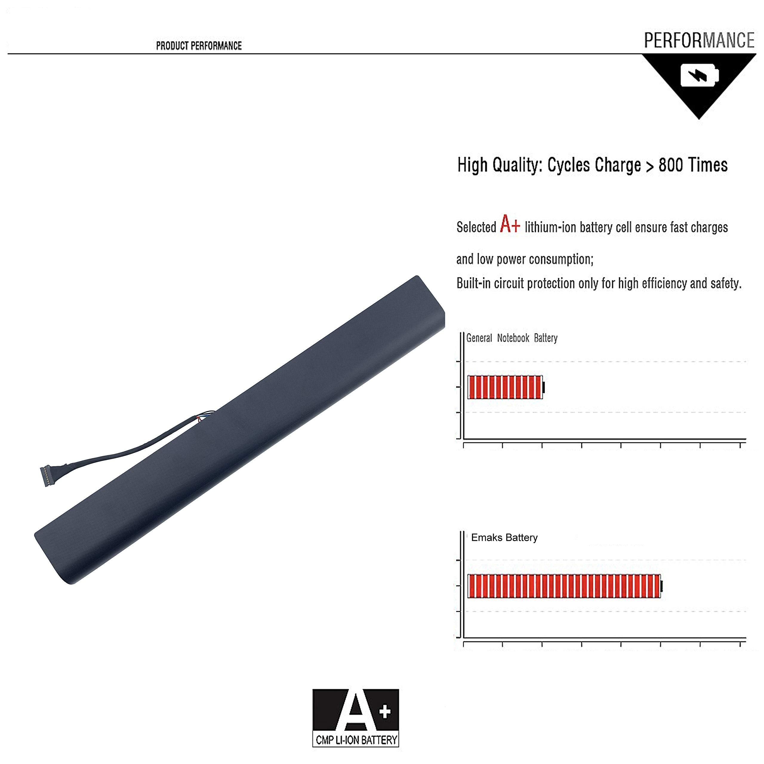 Emaks L15L4E01 Battery L15L4A01 For Lenovo Ideapad 100 14Ibd 100 15Ibd 110 15Isk 110 17Acl 110 17Ikb 300 15Abm 300 15Ibr 300 15I