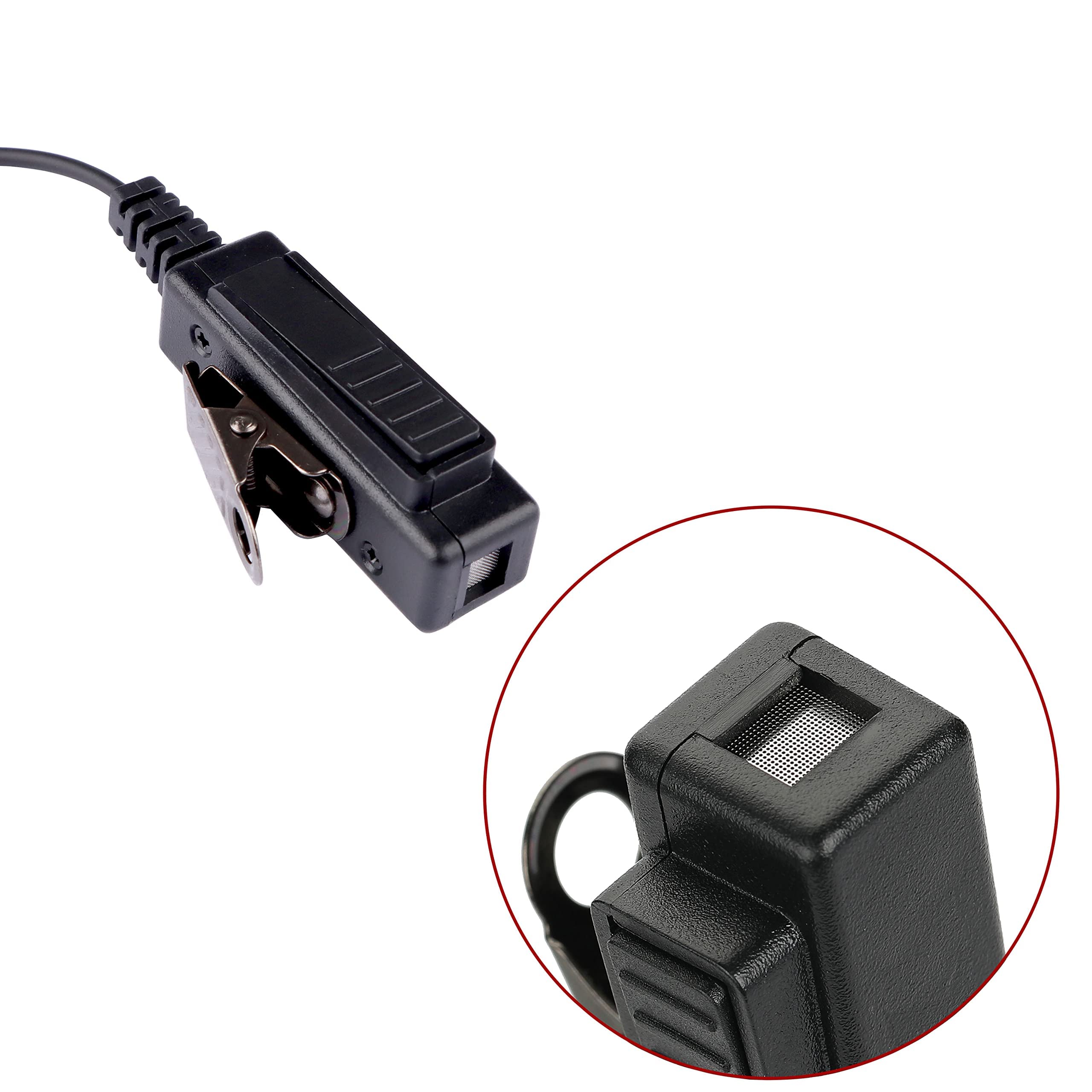 Walkie Talkie Earpiece With Mic,Compatible With Motorola Cp200D Cp100D Cp185 Rdm2070D Cls1110 Cls1410 Earpiece,Motorola Radio Ea