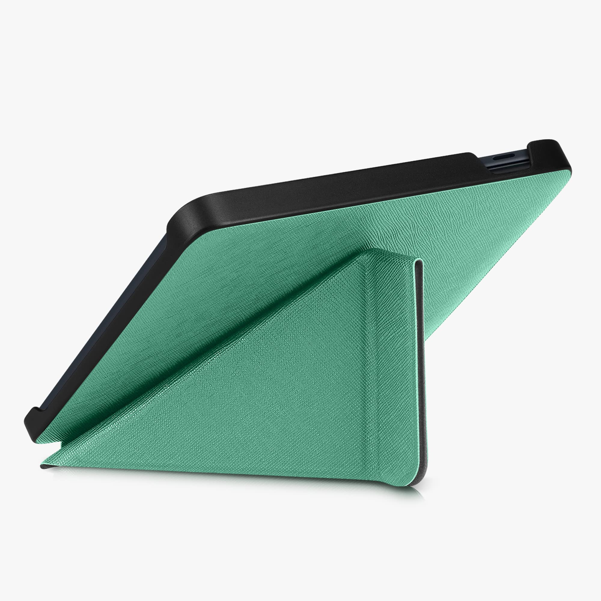 Kwmobile Origami Case Compatible With Kobo Libra 2 Case   Slim Pu Leather Cover With Stand   Mint