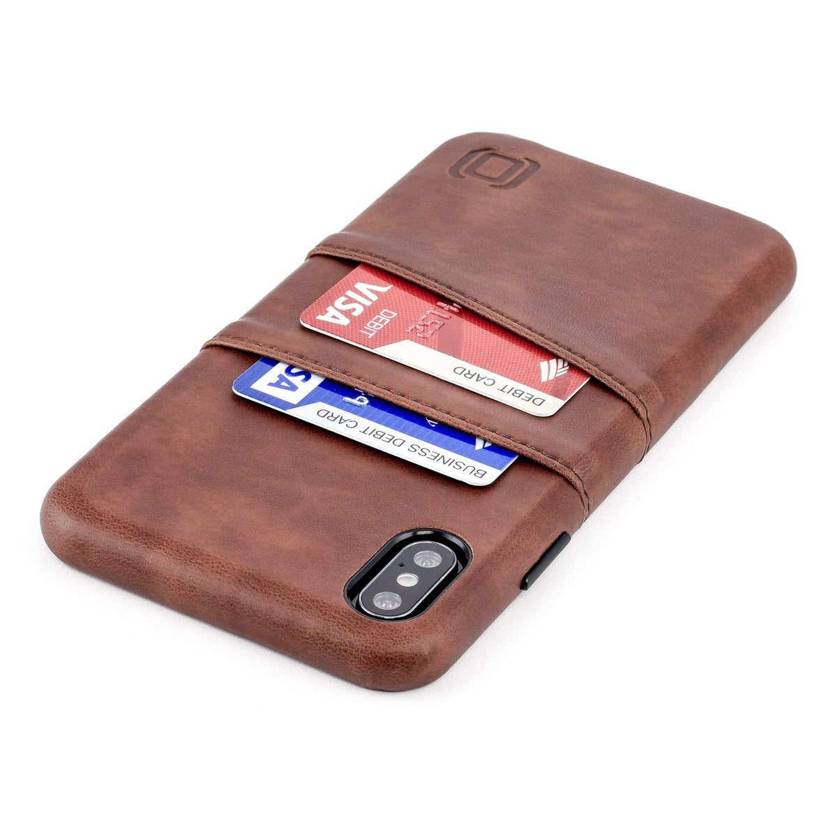 Dockem Iphone Xs Max Wallet Case: Built In Metal Plate For Magnetic Mounting & 2 Credit Card Holders (6.5'' Exec M2, Synthetic L