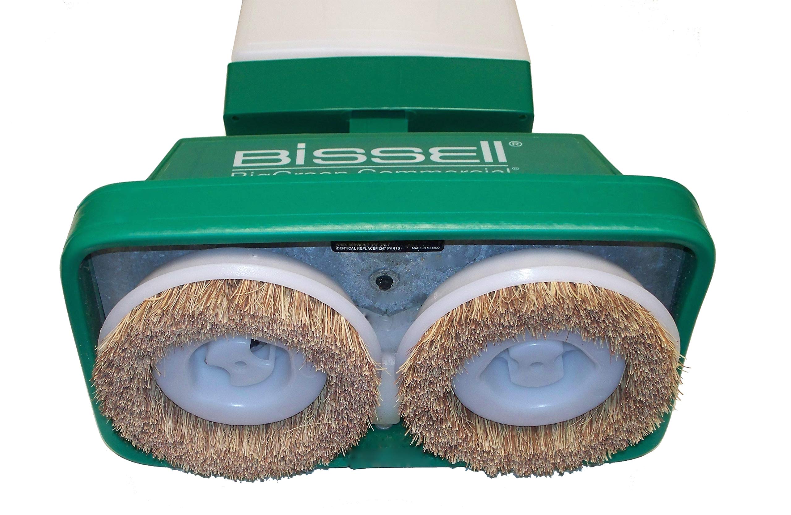 Bissell Biggreen Bgfs5000 Portable Two Brush Floor Scrubber & Polisher, 13' W X 7' D X 44' H, White & Green