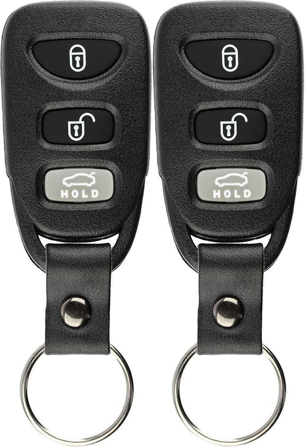 Keylessoption Keyless Entry Remote Car Key Fob Clicker With Strap For Kia Forte Pinha T008 (Pack Of 2)