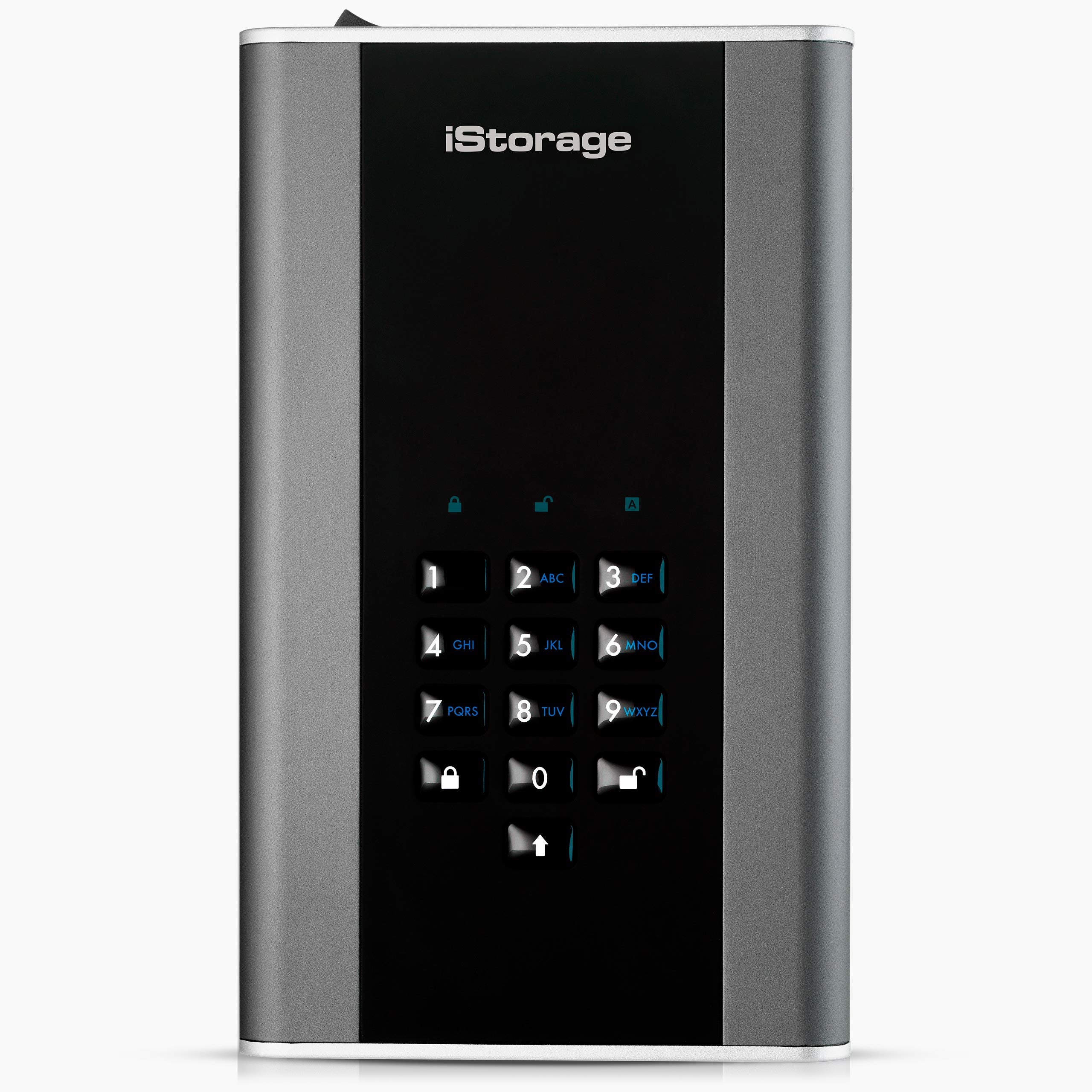 Istorage Diskashur Dt2 256 Bit 10Tb | Fips Level 3 Certified | Secure Encrypted Desktop Hard Drive | Password Protected