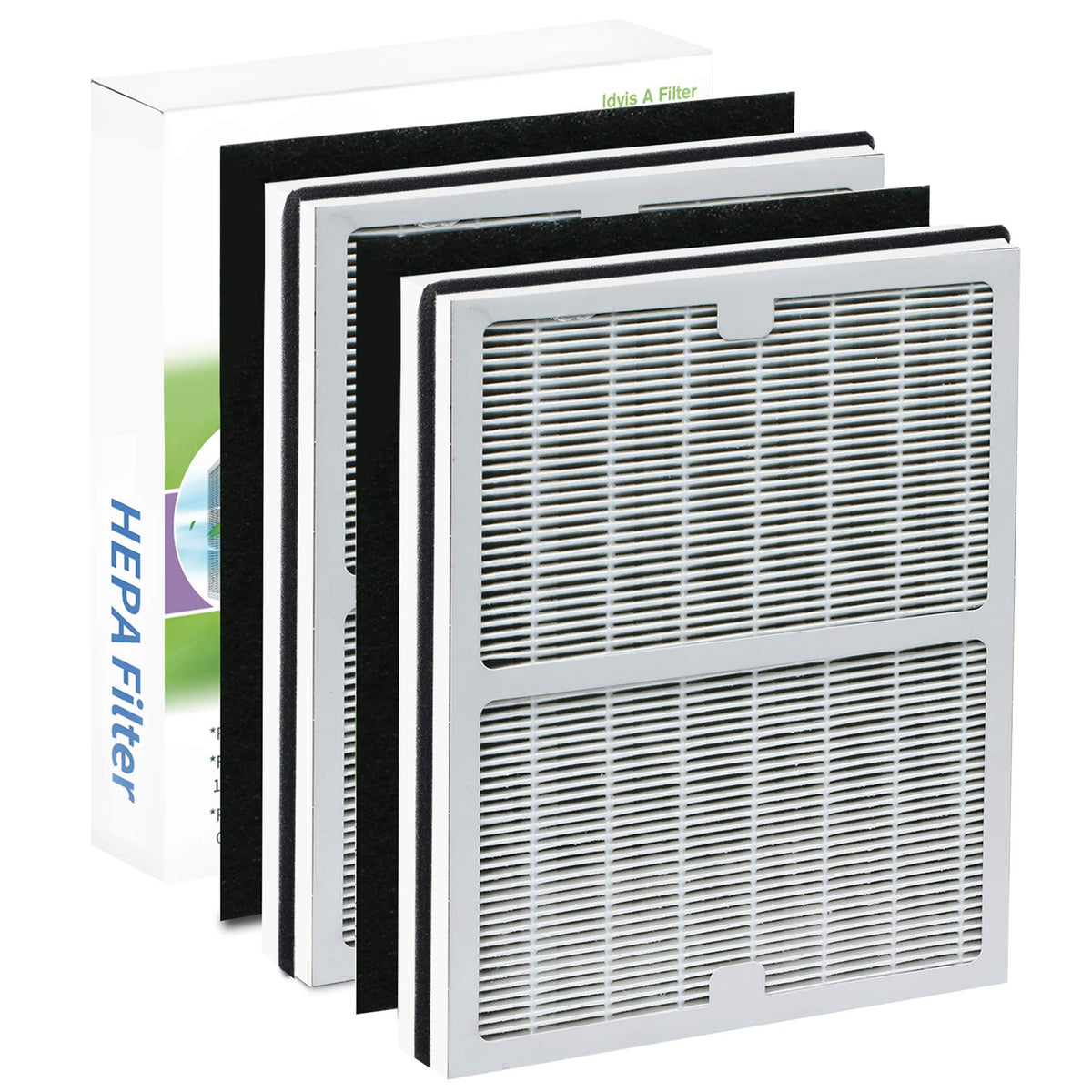 2 Pack Replacement Idiylis Filter A Compatible With Idylis Ac 2119, Iap 10 100, Iap 10 150, Iapc 40 140, Replacement Idylis Filt