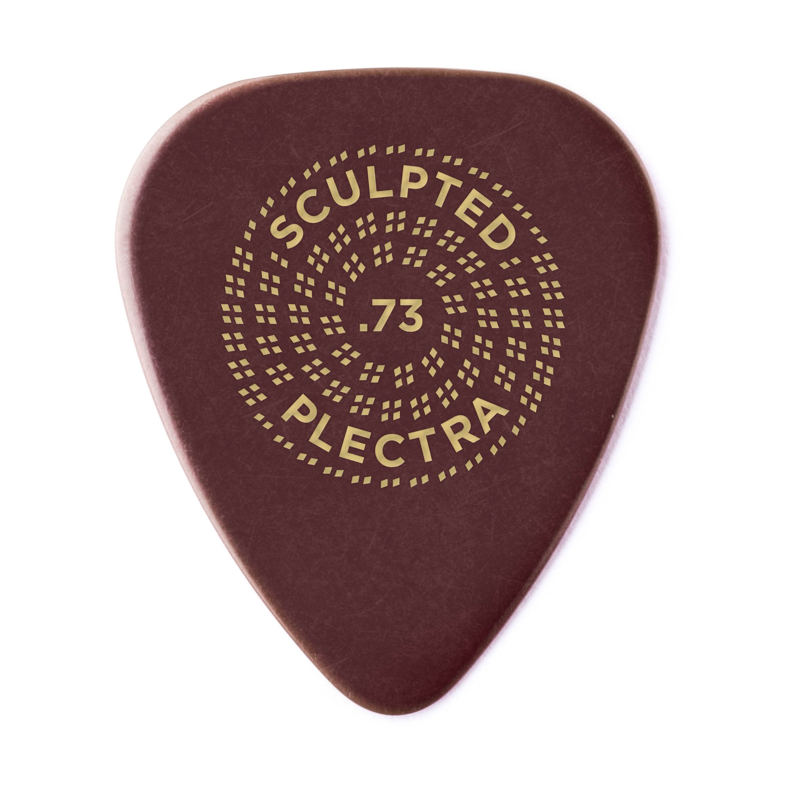 Jim Dunlop .73Mm Sculpted Plectra (Smooth)  3 Pack Primetone Standard Pick (24511073003)